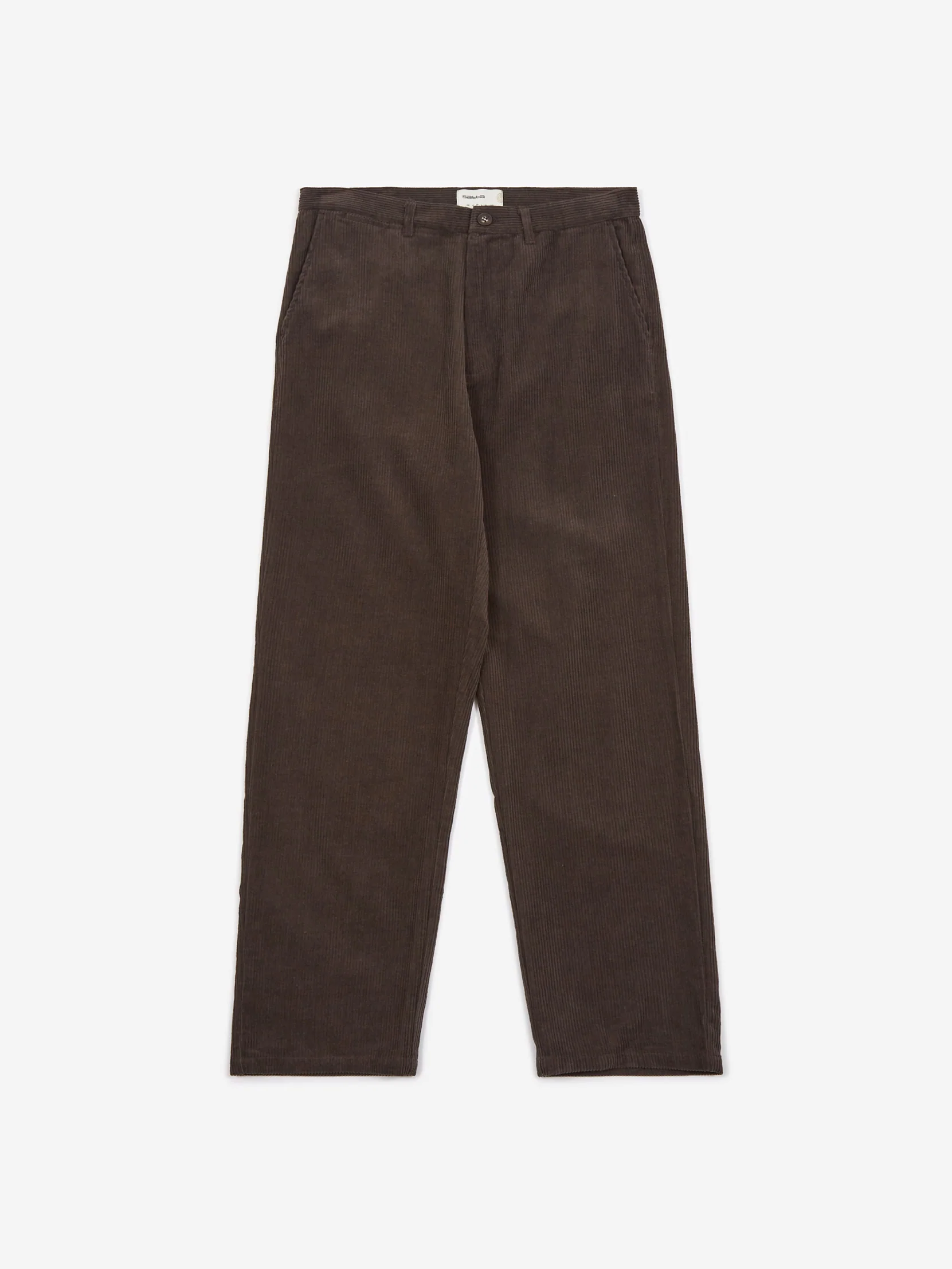 Satta Cord Pant - Washed Black