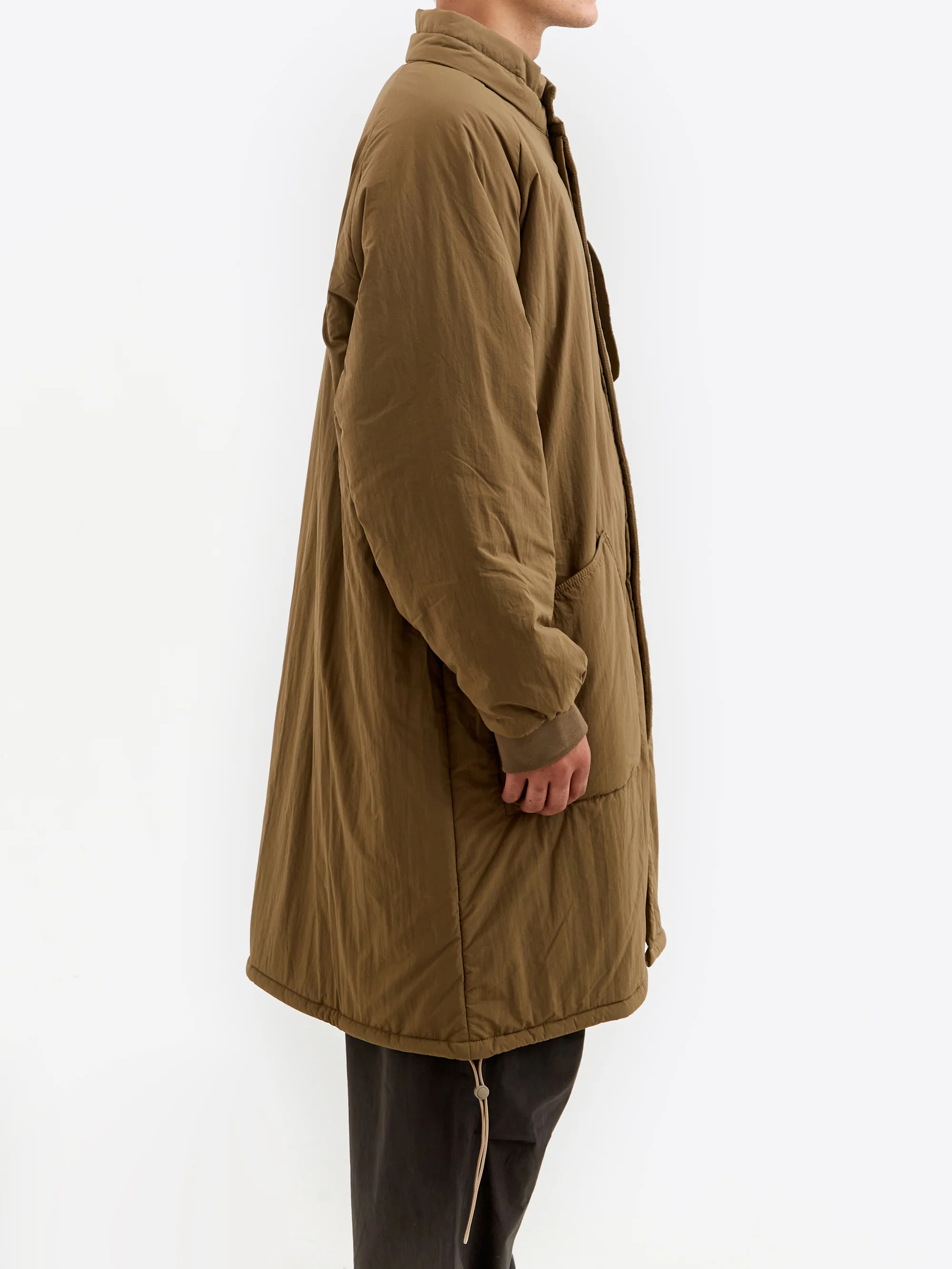 Satta Lightly Padded Parka - Olive - Image 6