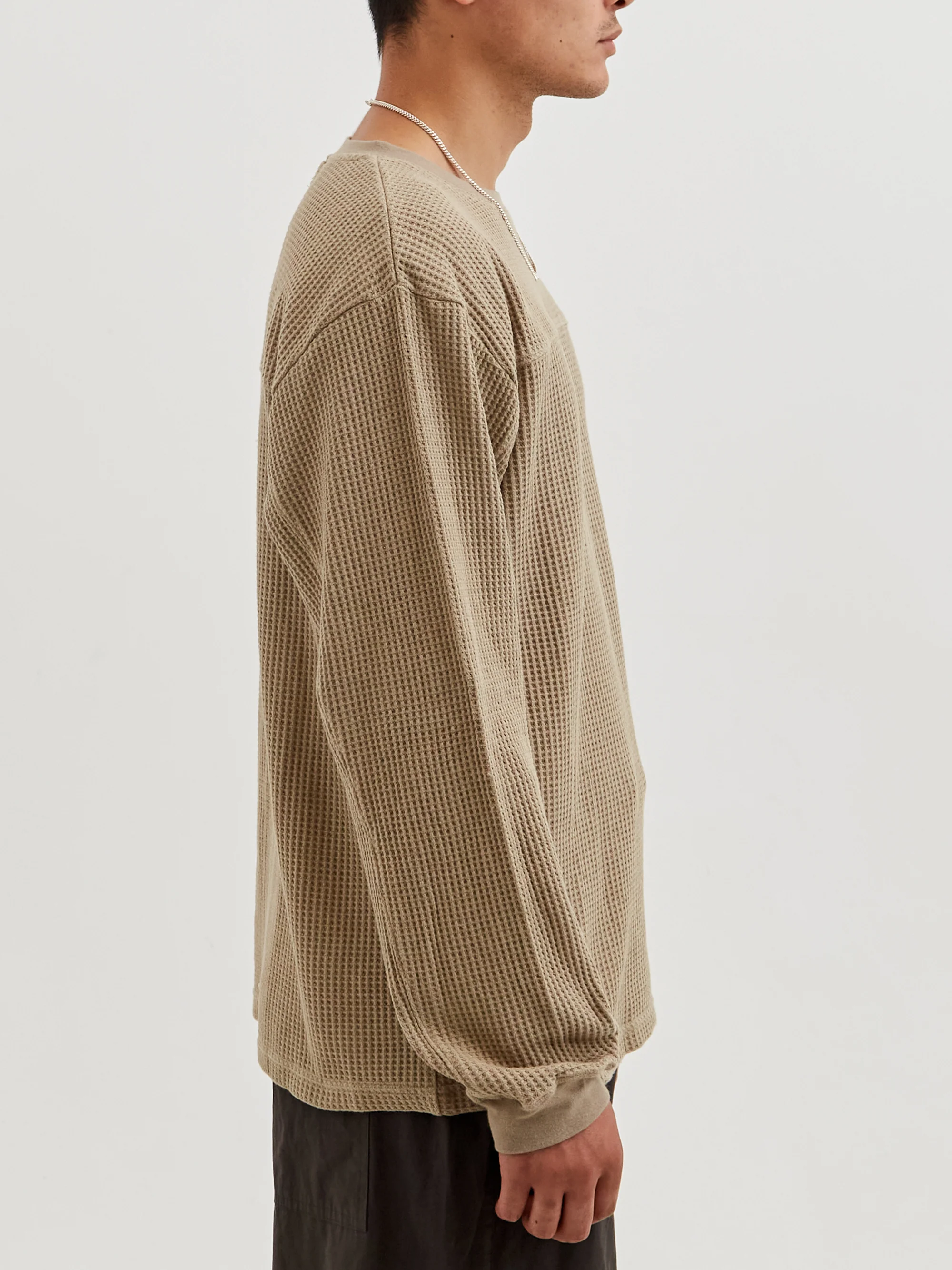Satta Panel Long Sleeve T-Shirt - Topo - Image 5