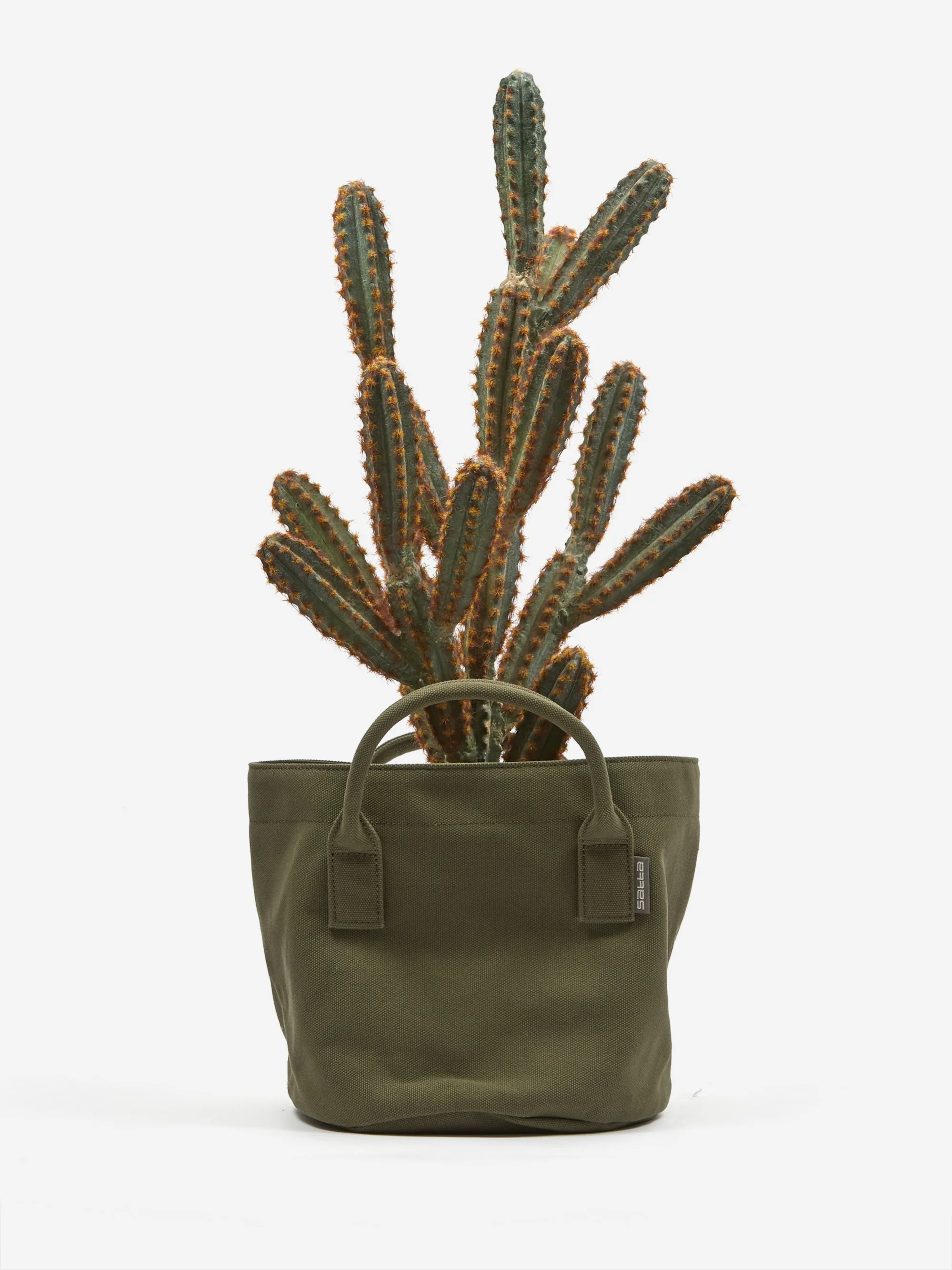 Satta Plant Pot Cover - Olive Drab - Image 2