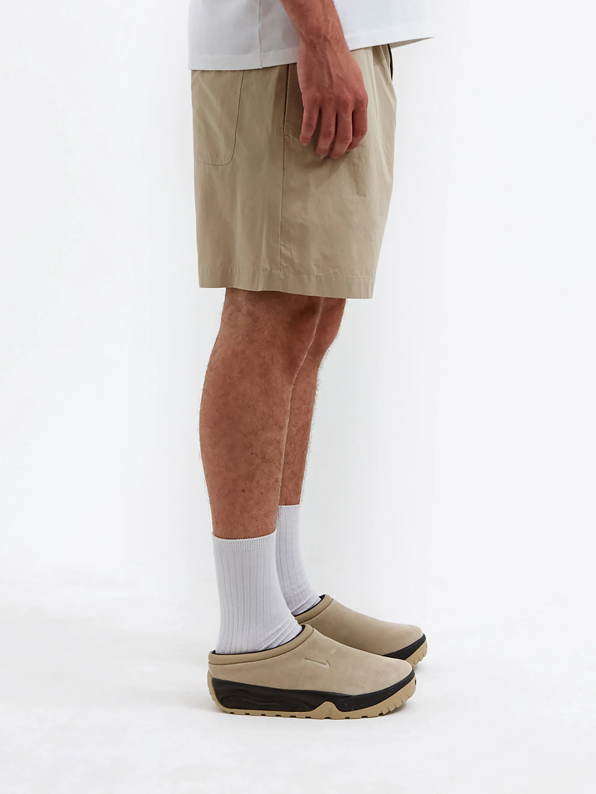 Satta Slack Shorts - Light Stone - Image 5
