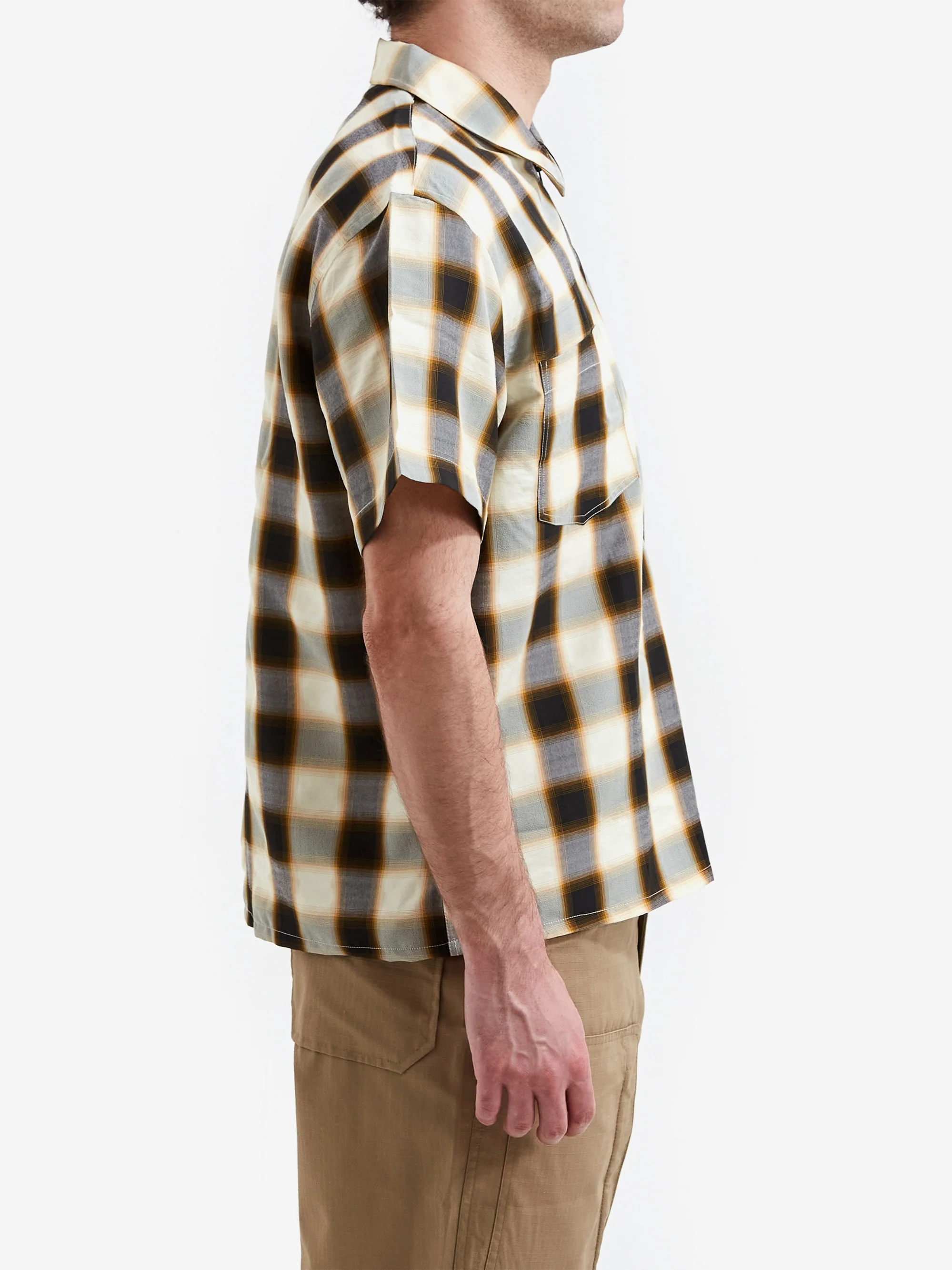 Sexhippies Half Zippier Shirt - Off White/Black - Image 5