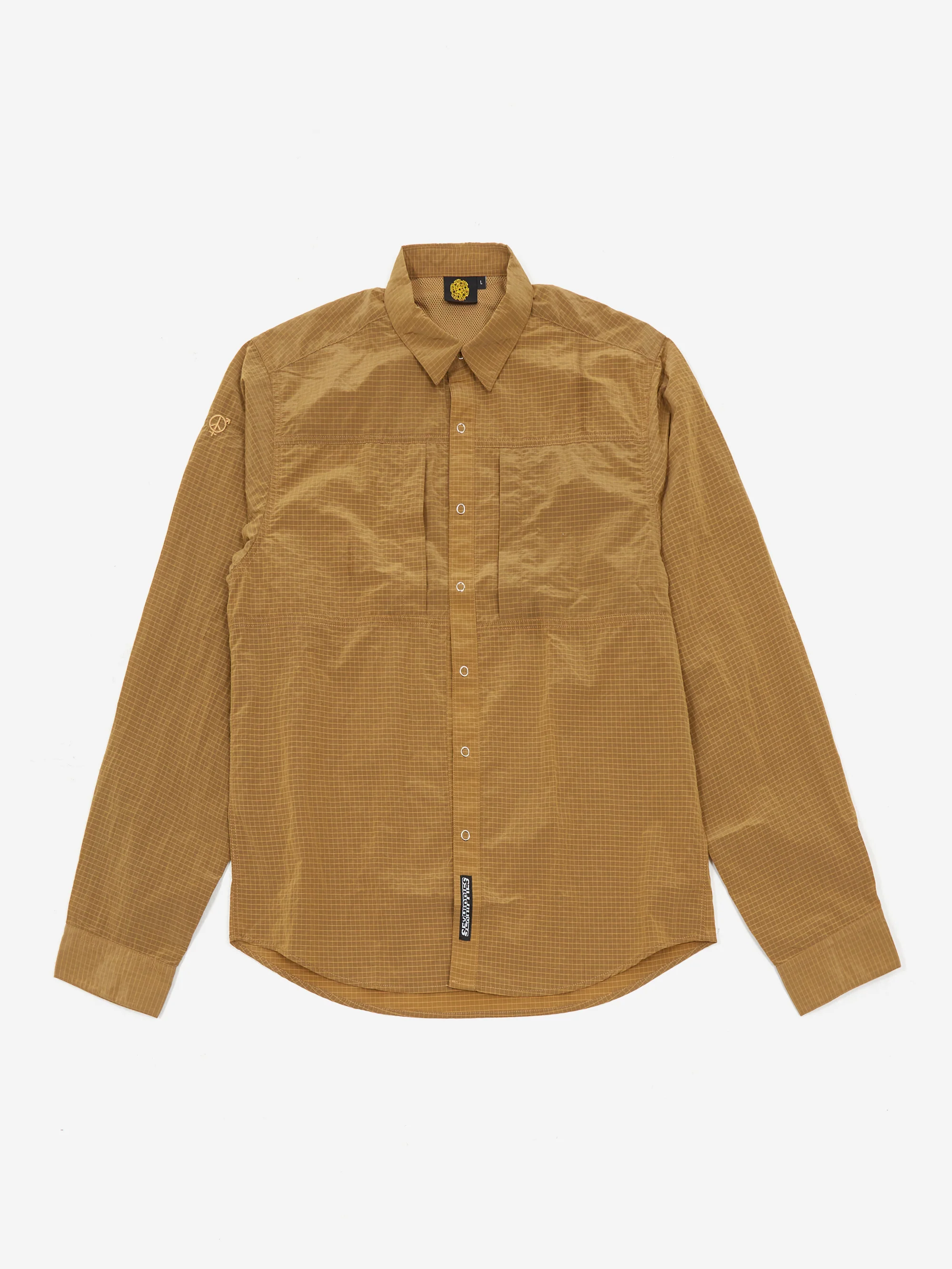 Sexhippies River Snap Shirt - Bronze