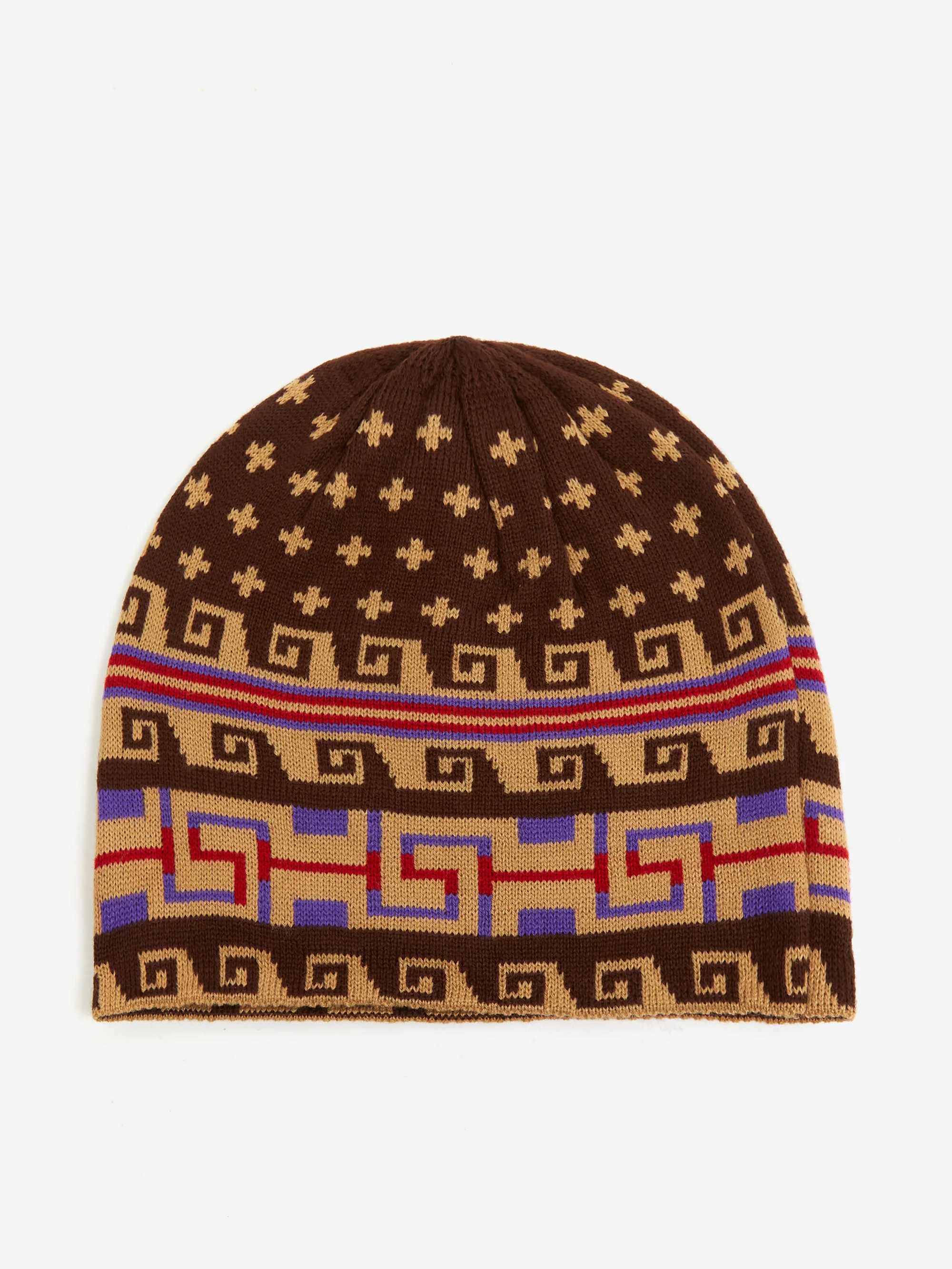 Sexhippies Spring Weight Beanie - Brown/Tan