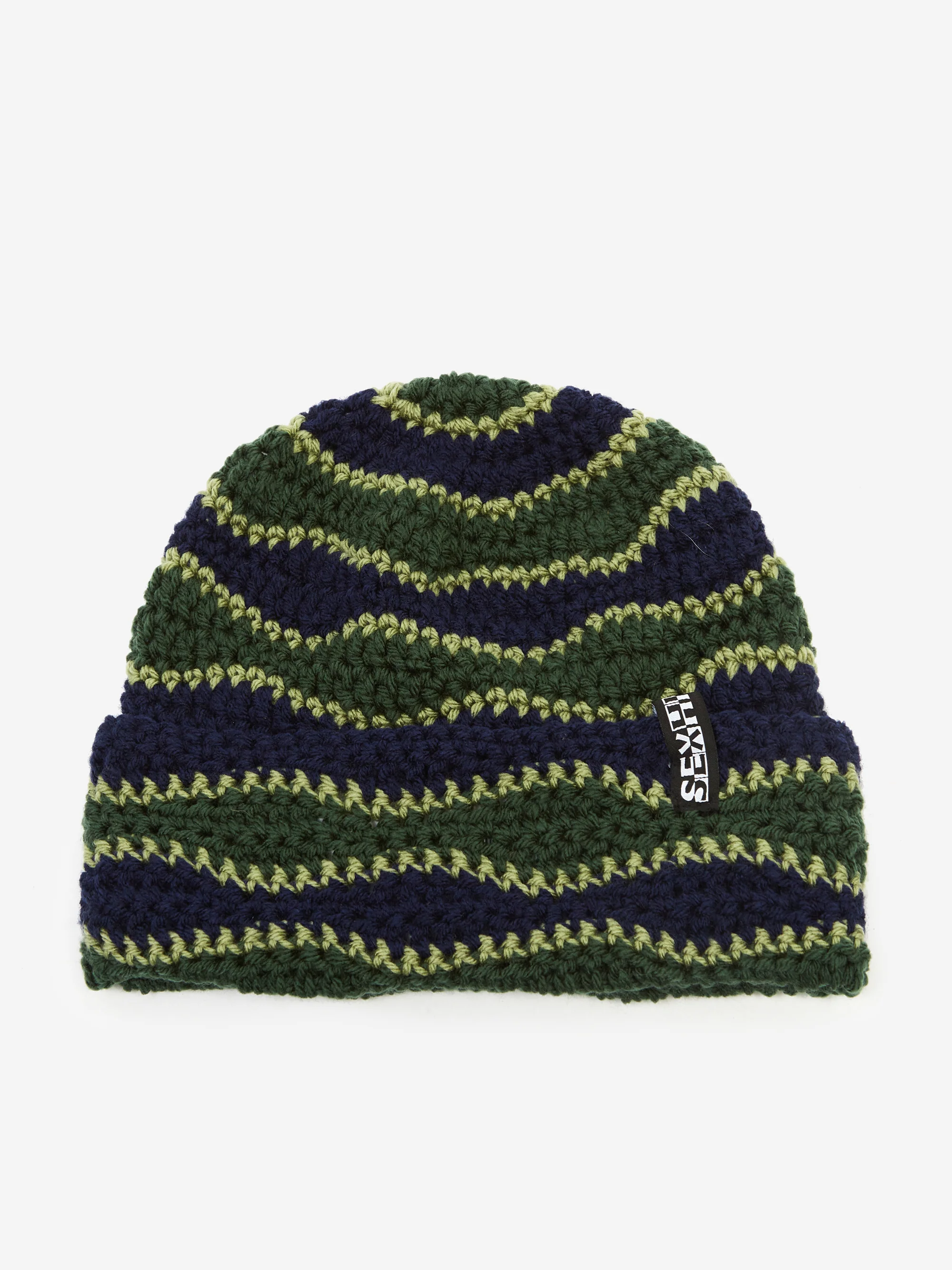 Sexhippies Wavelength Beanie - Green/Blue - Image 3