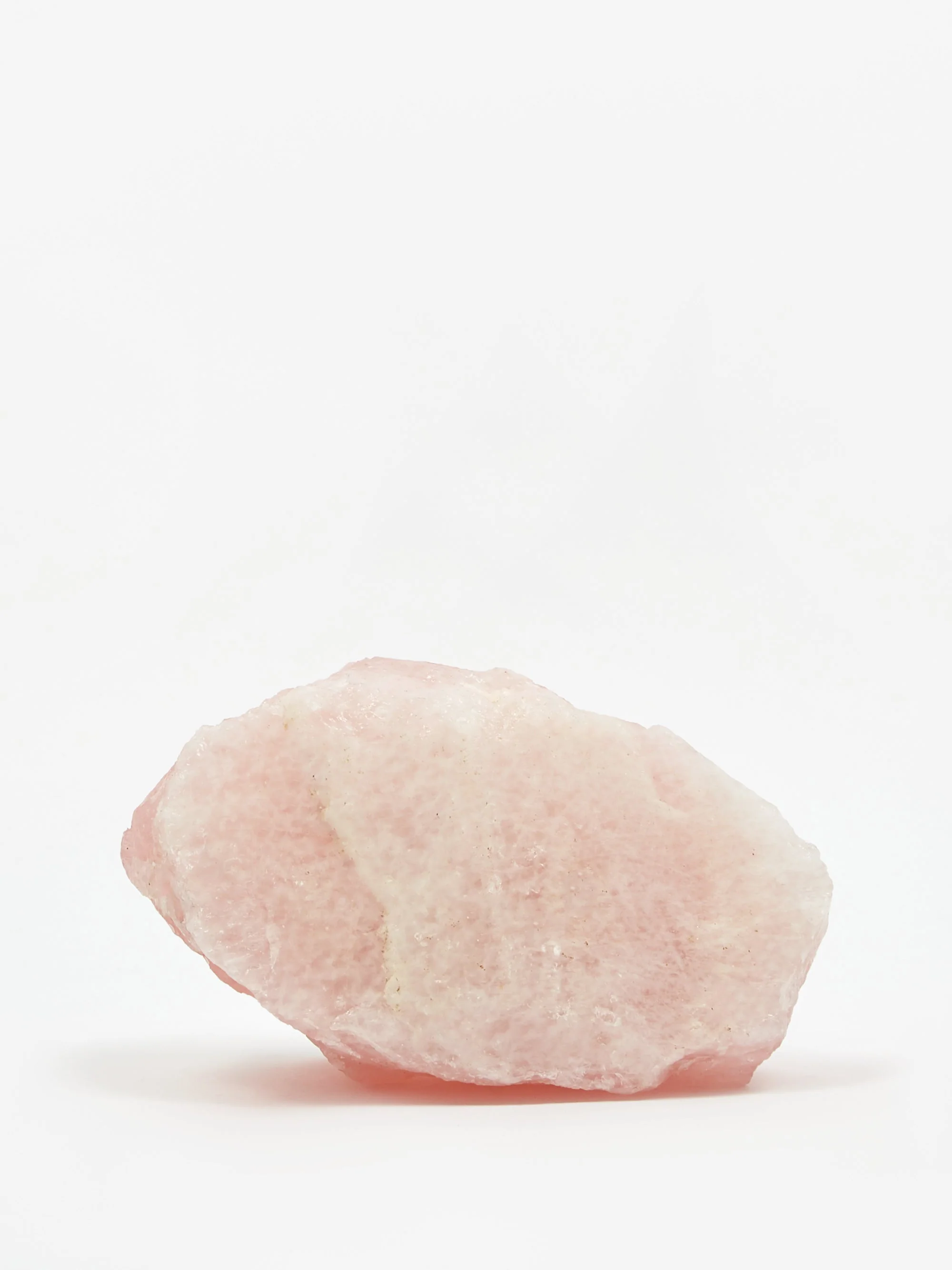 She's Lost Control Large Rose Quartz Natural Rock - Pink - Image 3
