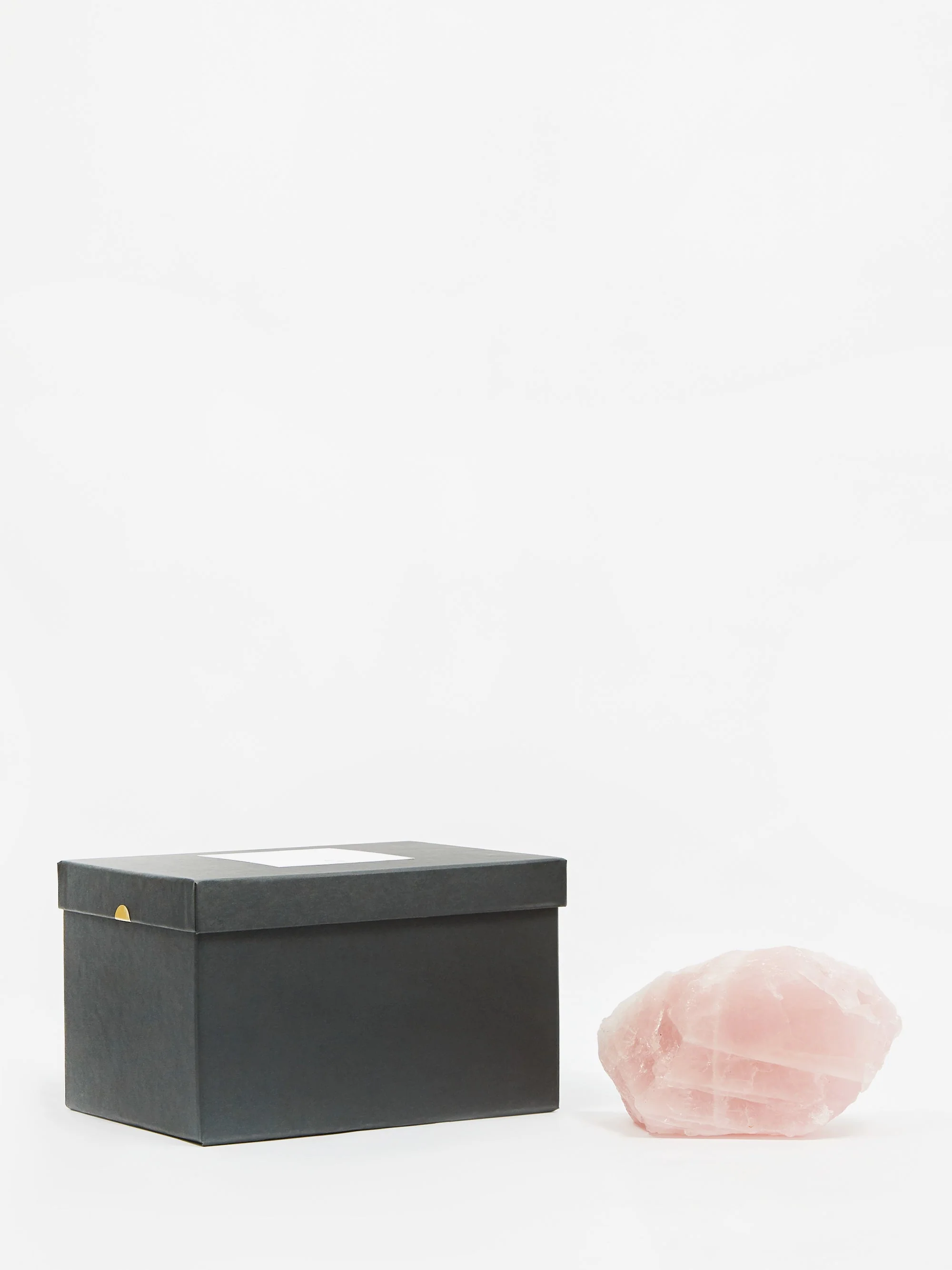 She's Lost Control Large Rose Quartz Natural Rock - Pink - Image 4