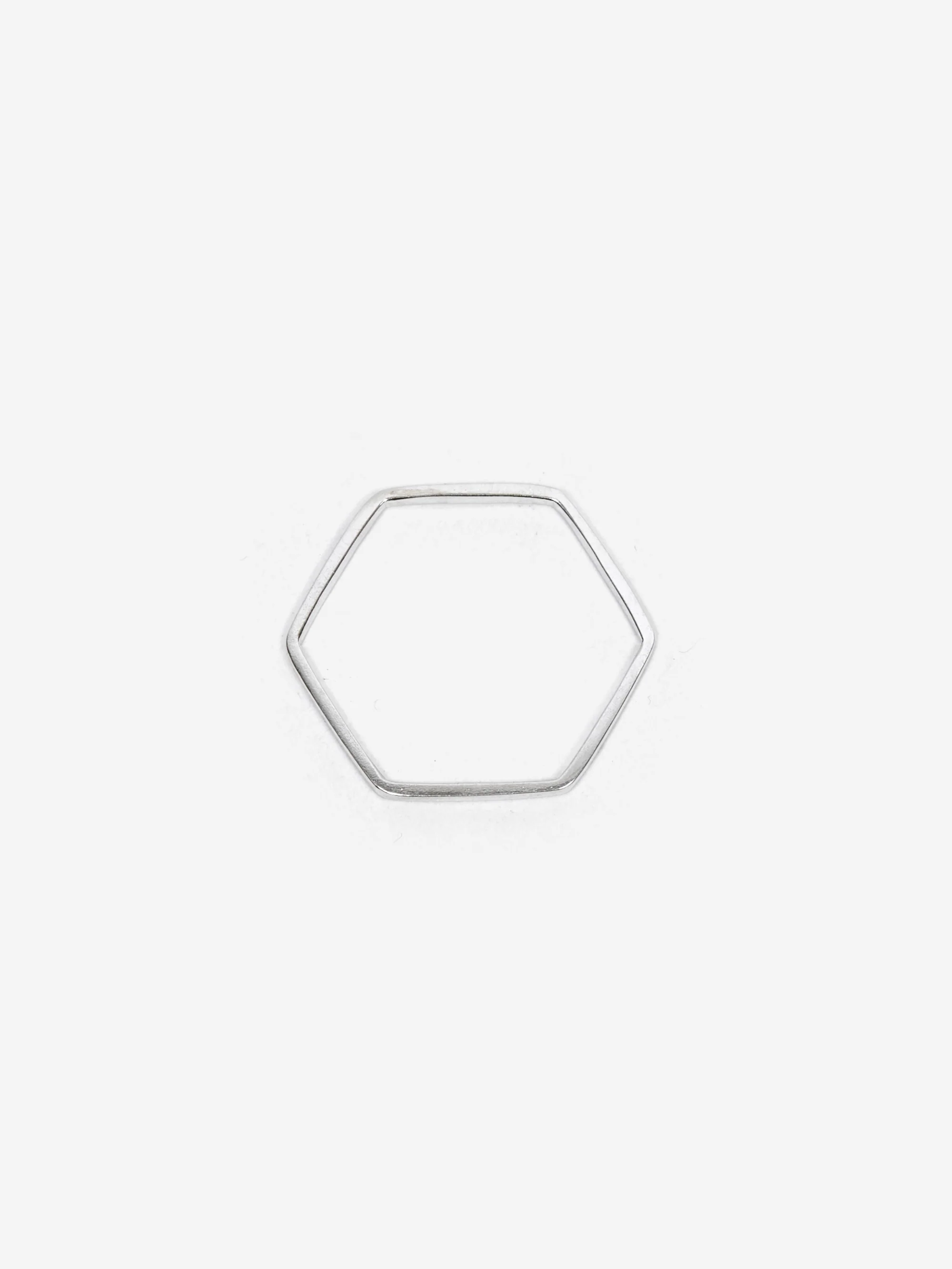 She's Lost Control Hexagon Ring - Silver - Image 4