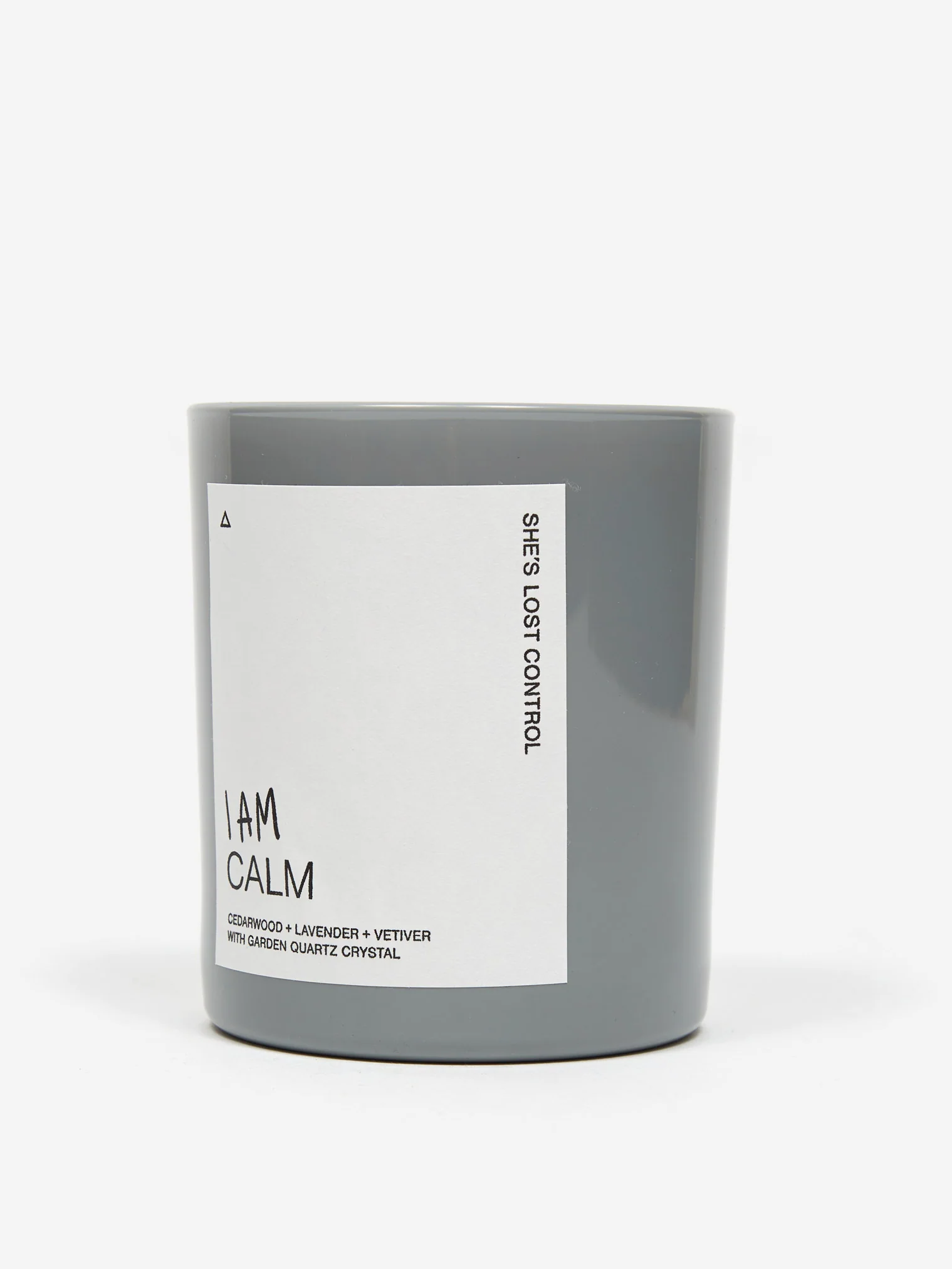 She's Lost Control I Am Calm Candle - Blue - Image 3