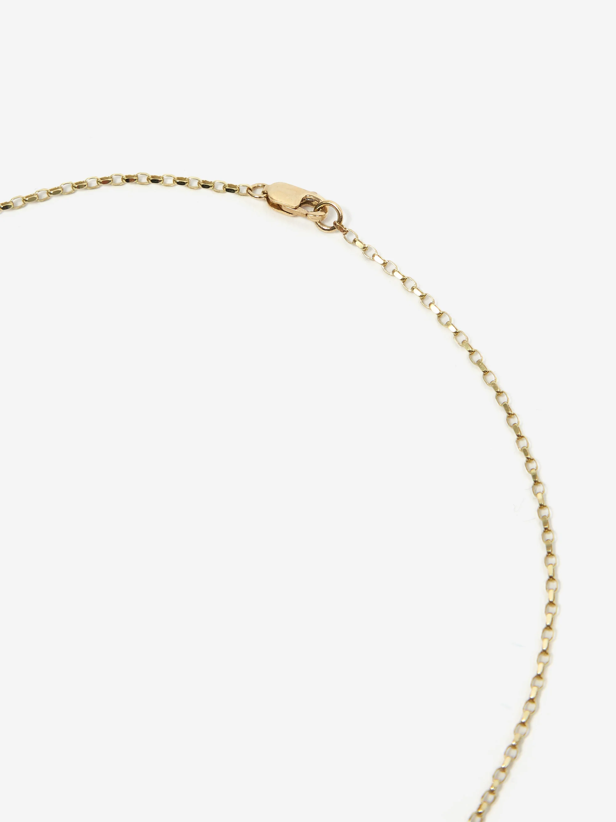 She's Lost Control Mango Quartz Necklace - Gold - Image 4