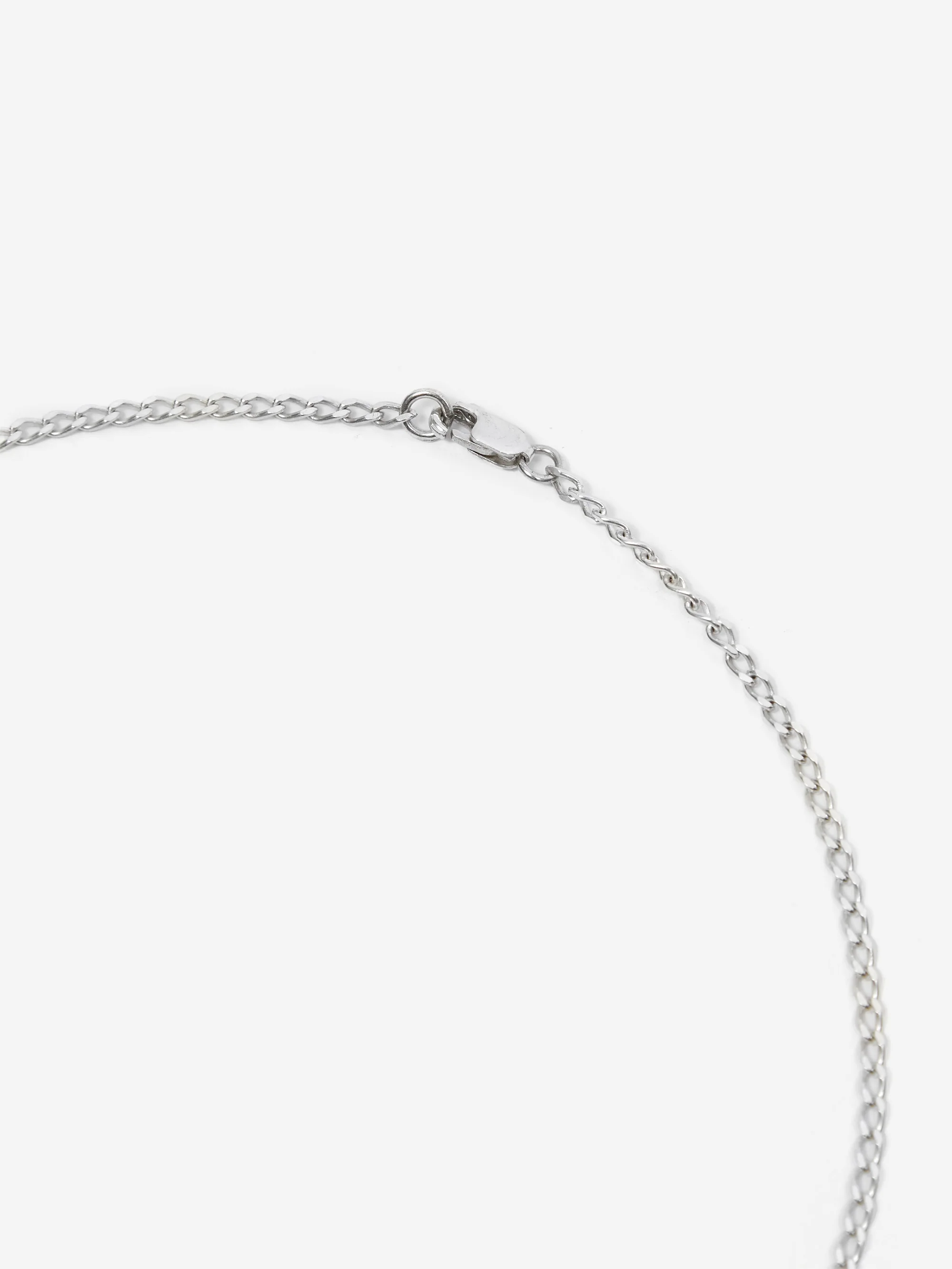 She's Lost Control Mango Quartz Necklace - Silver - Image 4