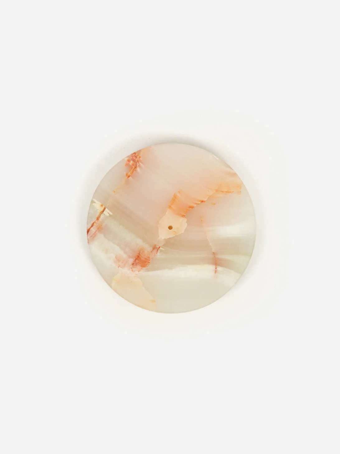 She's Lost Control Onyx Crystal Round Incense Burner - White - Image 3