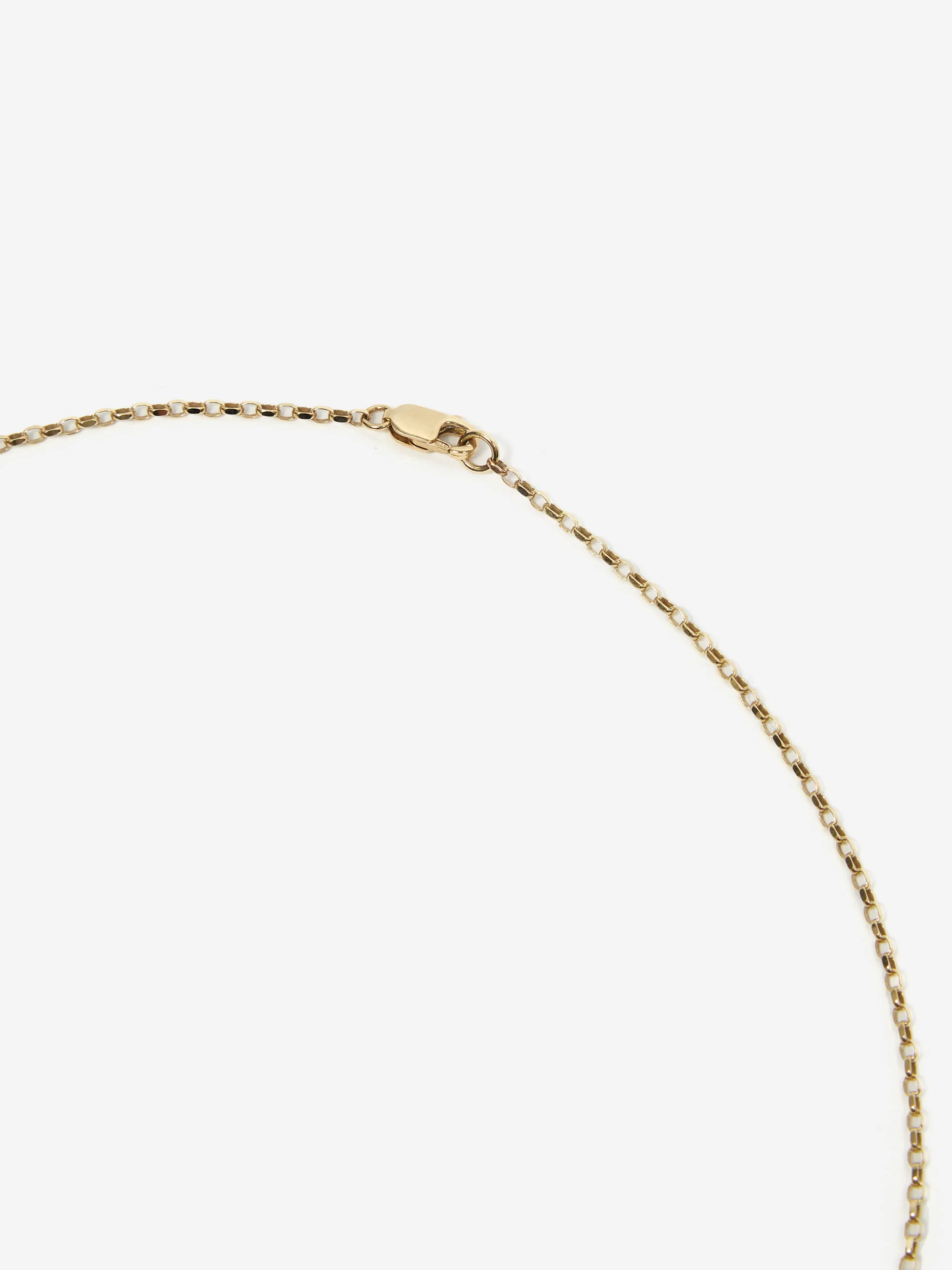 She's Lost Control Salmon Lemurian Necklace - Gold - Image 4
