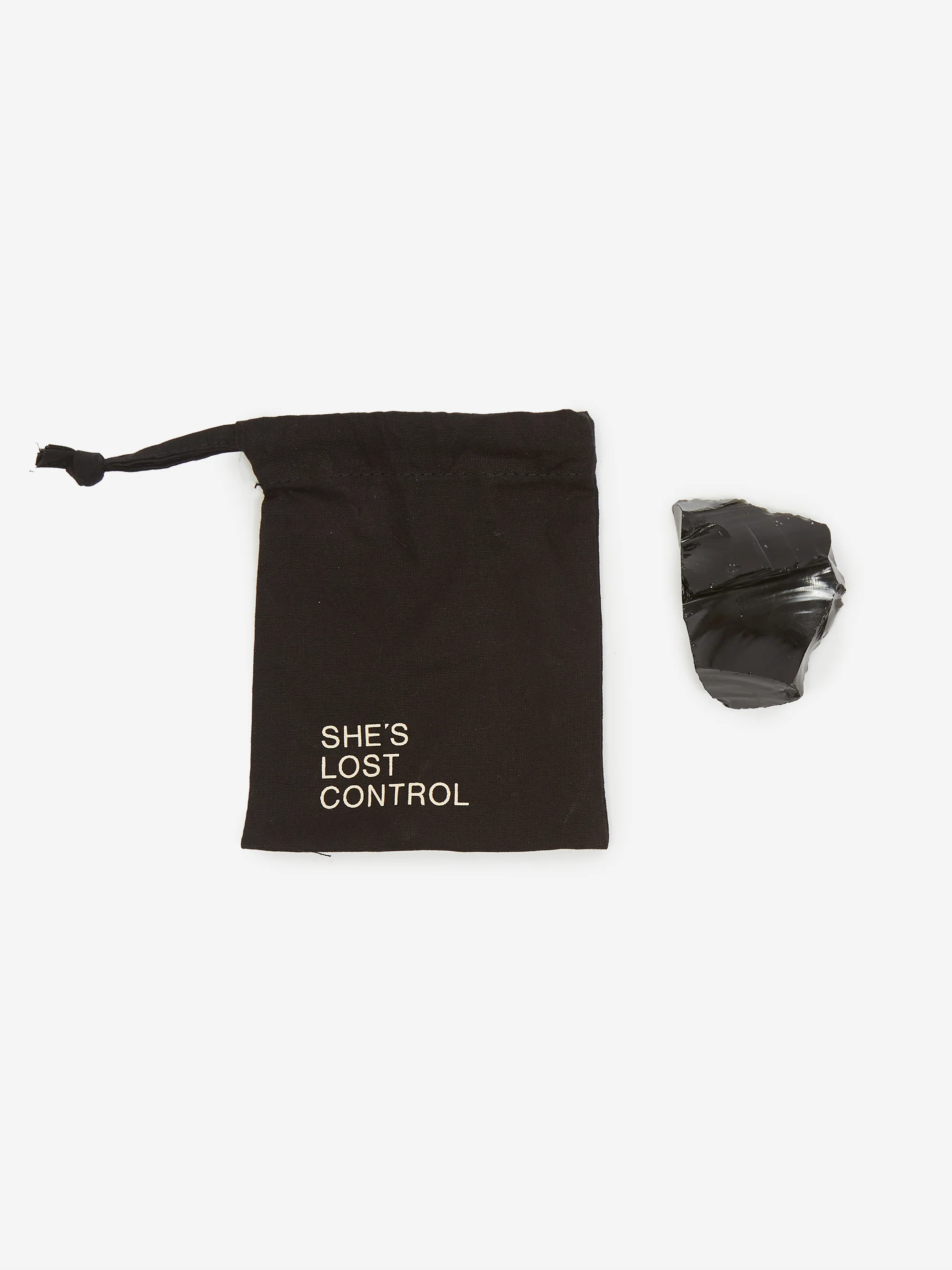 ShesLostControl Obsidian Small Crystal - Black - Image 4