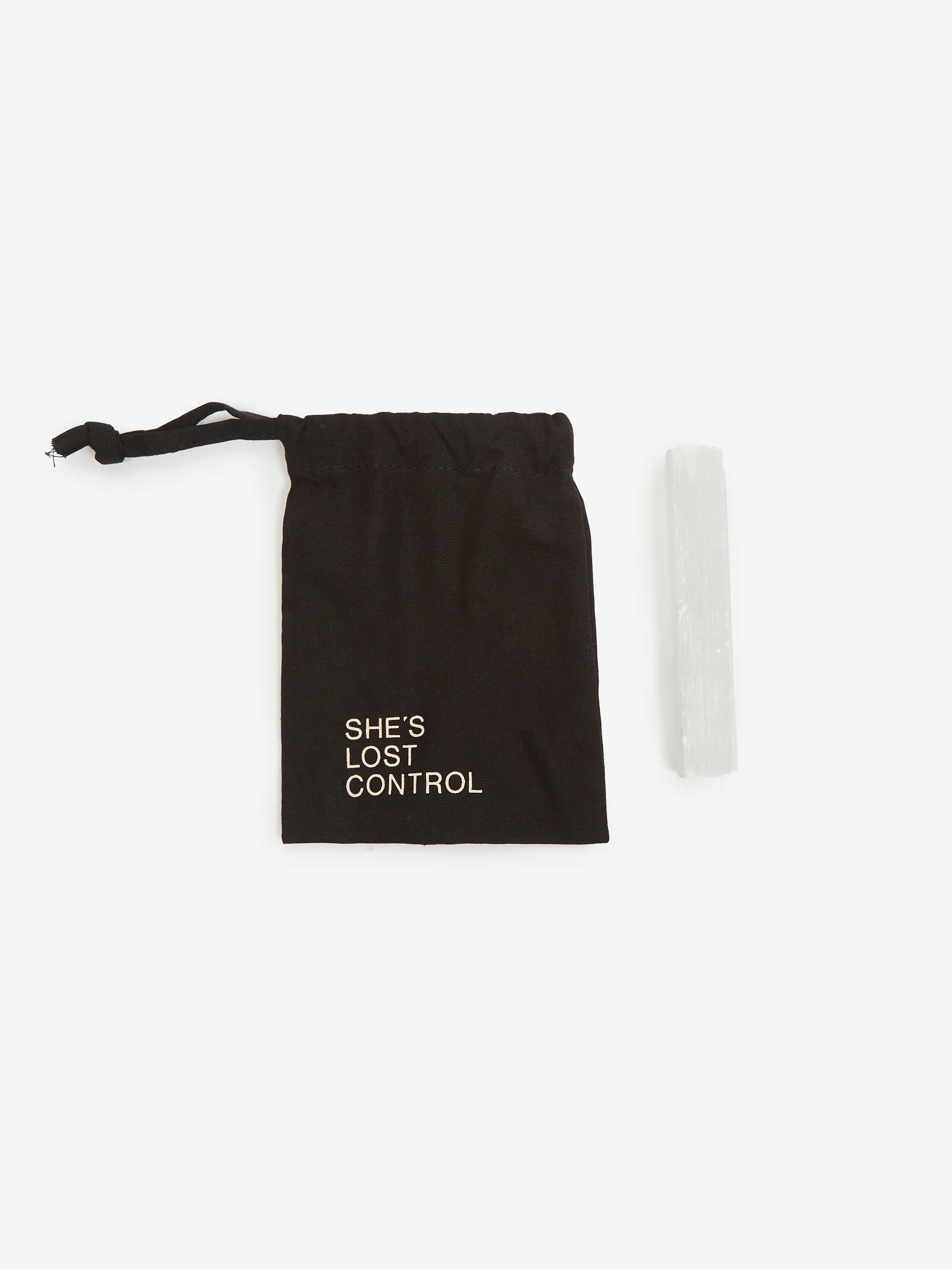 ShesLostControl Selenite Small Stick Crystal  - White - Image 4