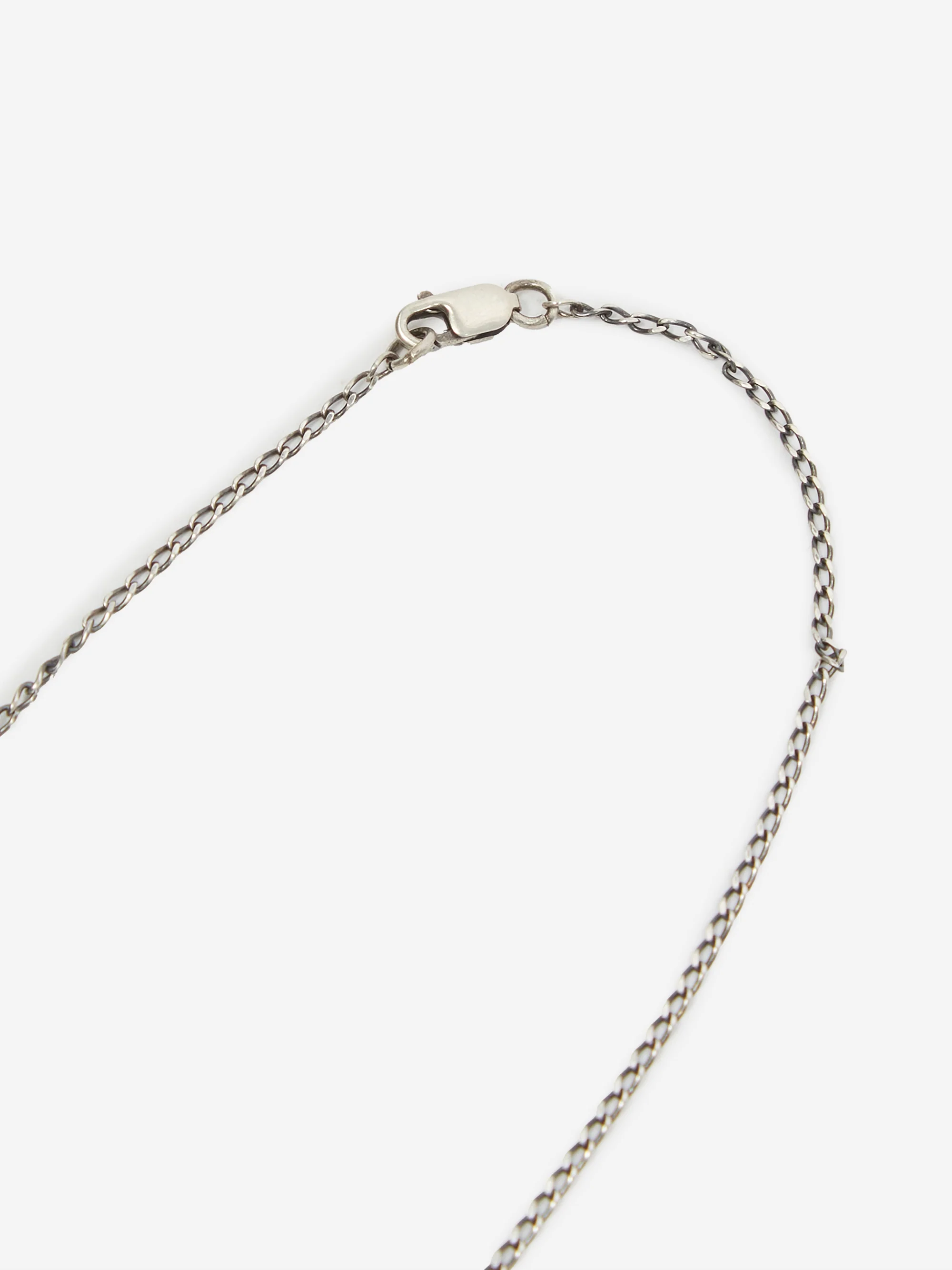 ShesLostControl Statement Herkimer Diamond Crystal Necklace - Silver - Image 4