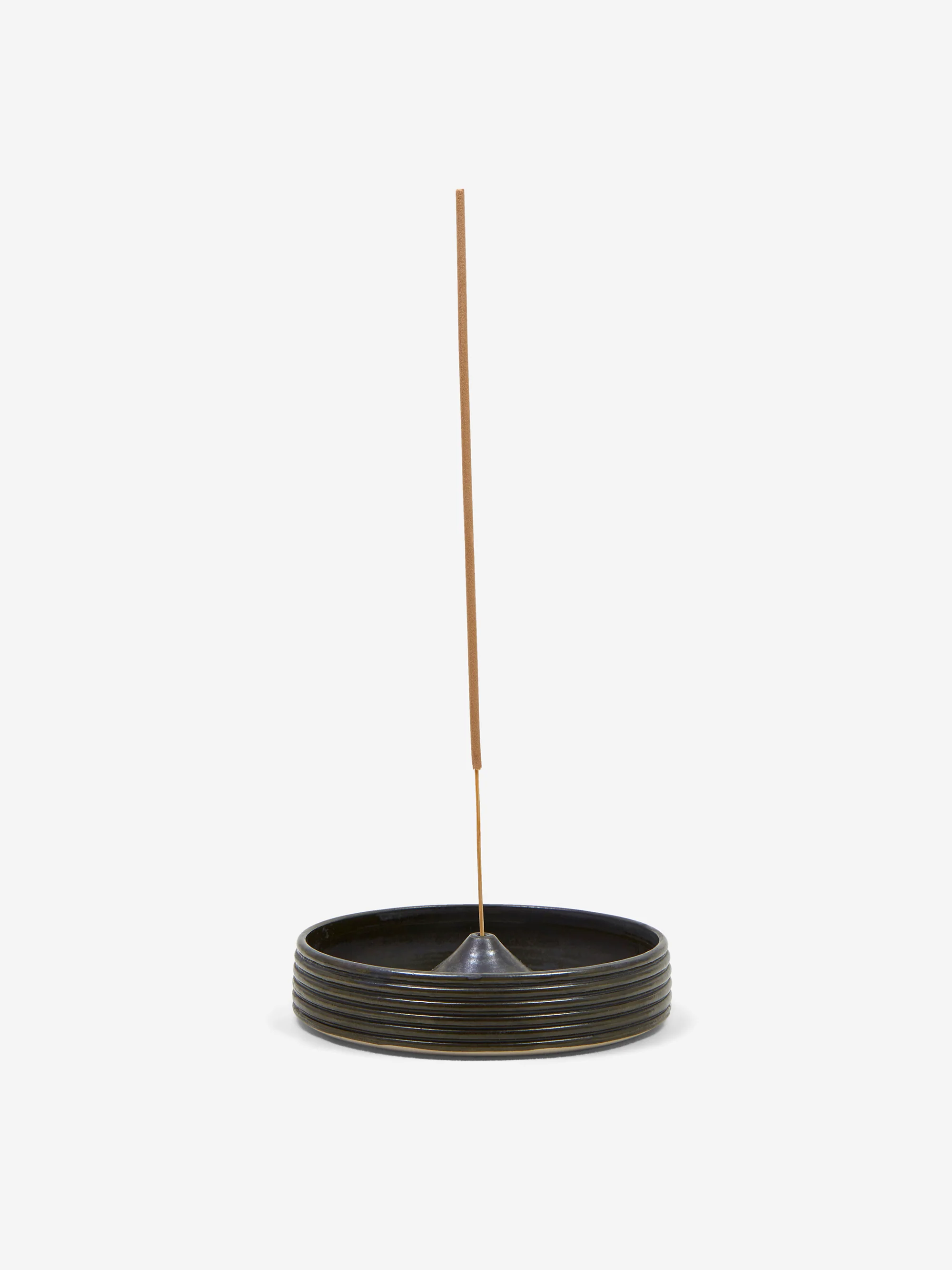 Silverceramics Ceramic Incense Holder - Black