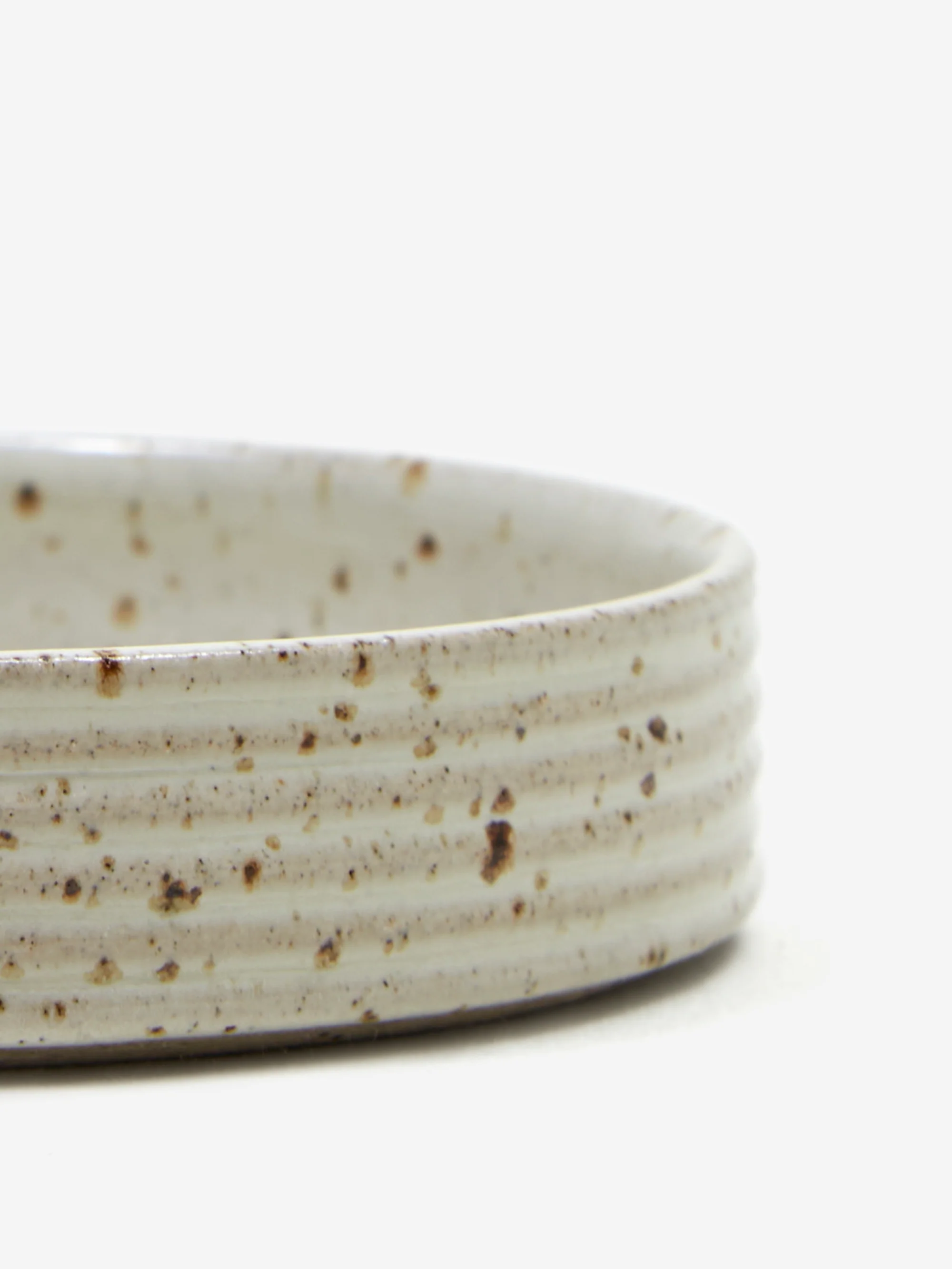 Silverceramics Ceramic Incense Holder - Off White Fleck - Image 3