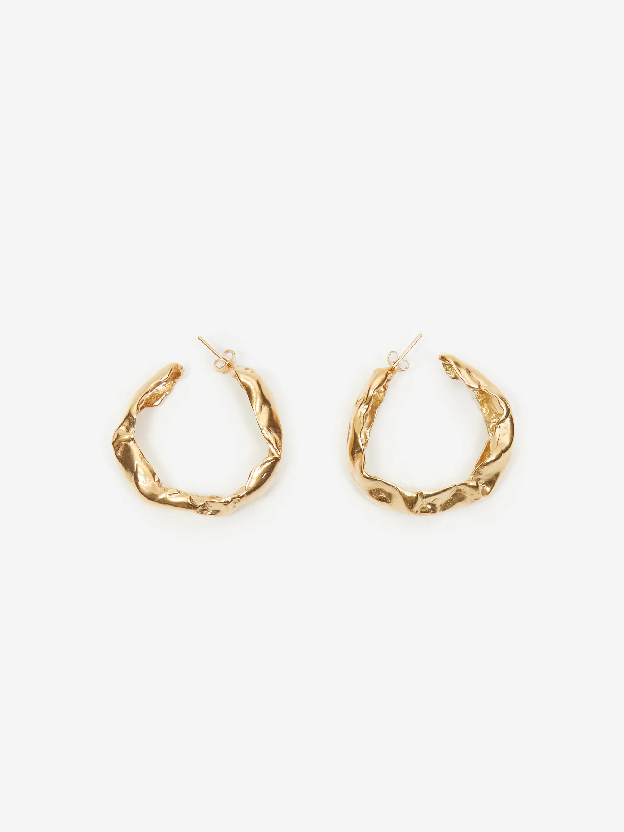Simuero Aro Grande Earrings - Gold Plated