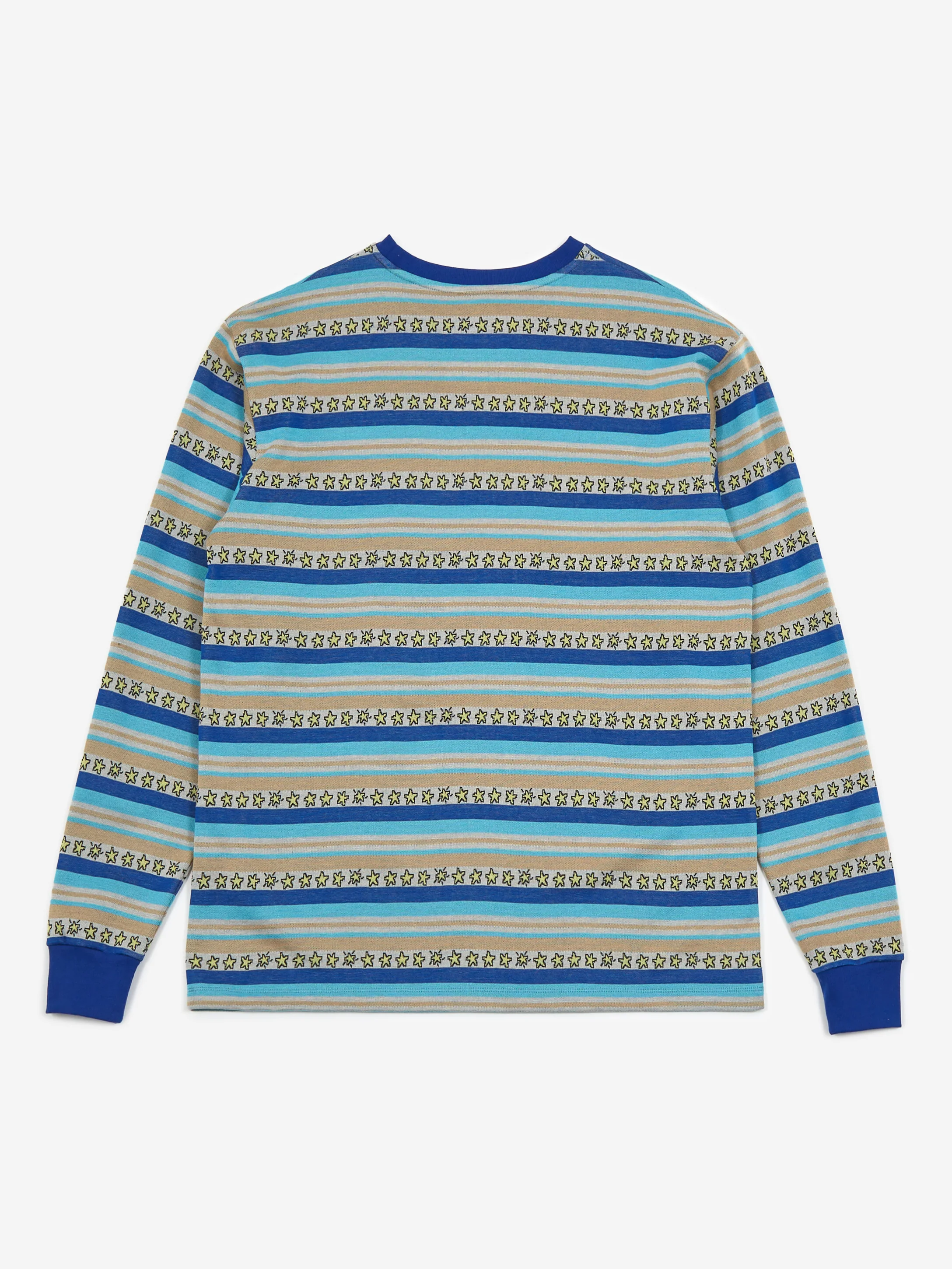 Sky High Farm Jacquard Stars LS T-Shirt - Multi - Image 6
