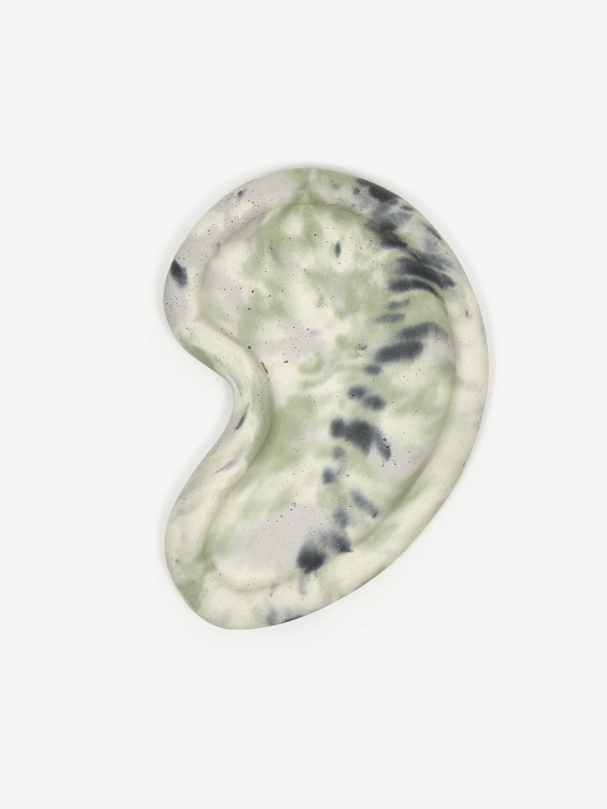 Smith and Goat x Goodhood Large Concrete Bean Tray - Green and Lilac - Image 2