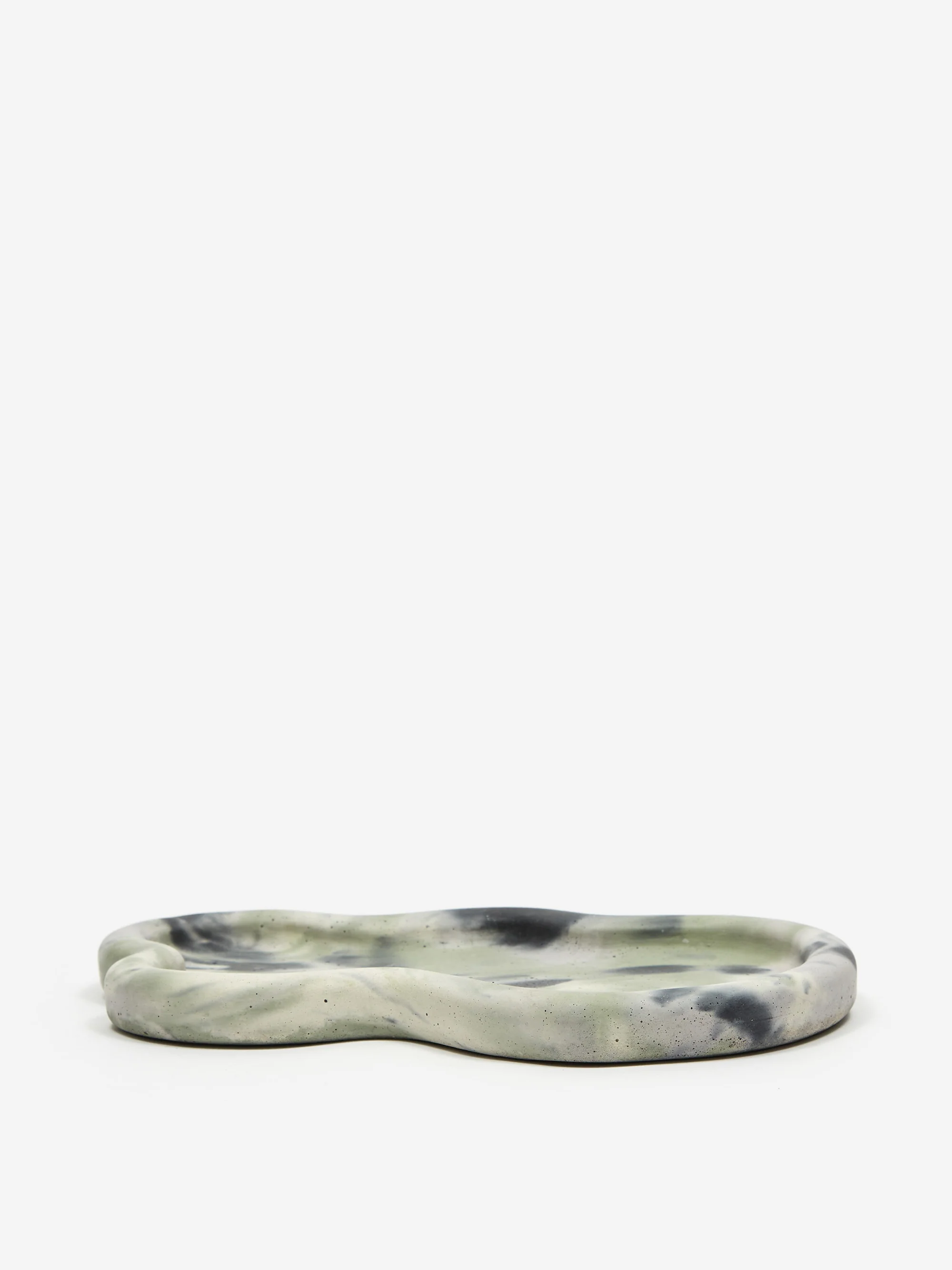 Smith and Goat x Goodhood Large Concrete Wobble Tray - Green and Lilac - Image 3