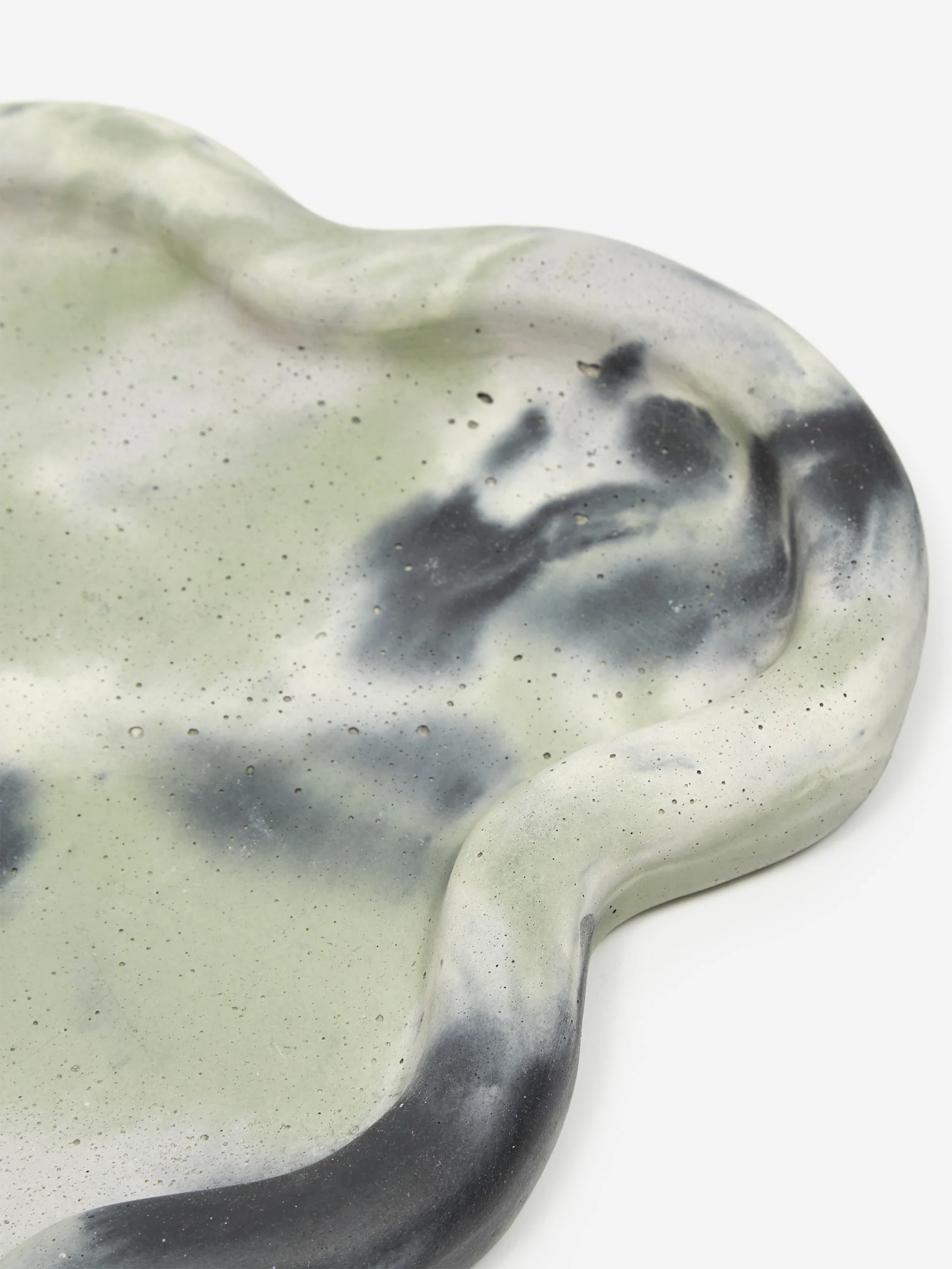 Smith and Goat x Goodhood Large Concrete Wobble Tray - Green and Lilac - Image 5