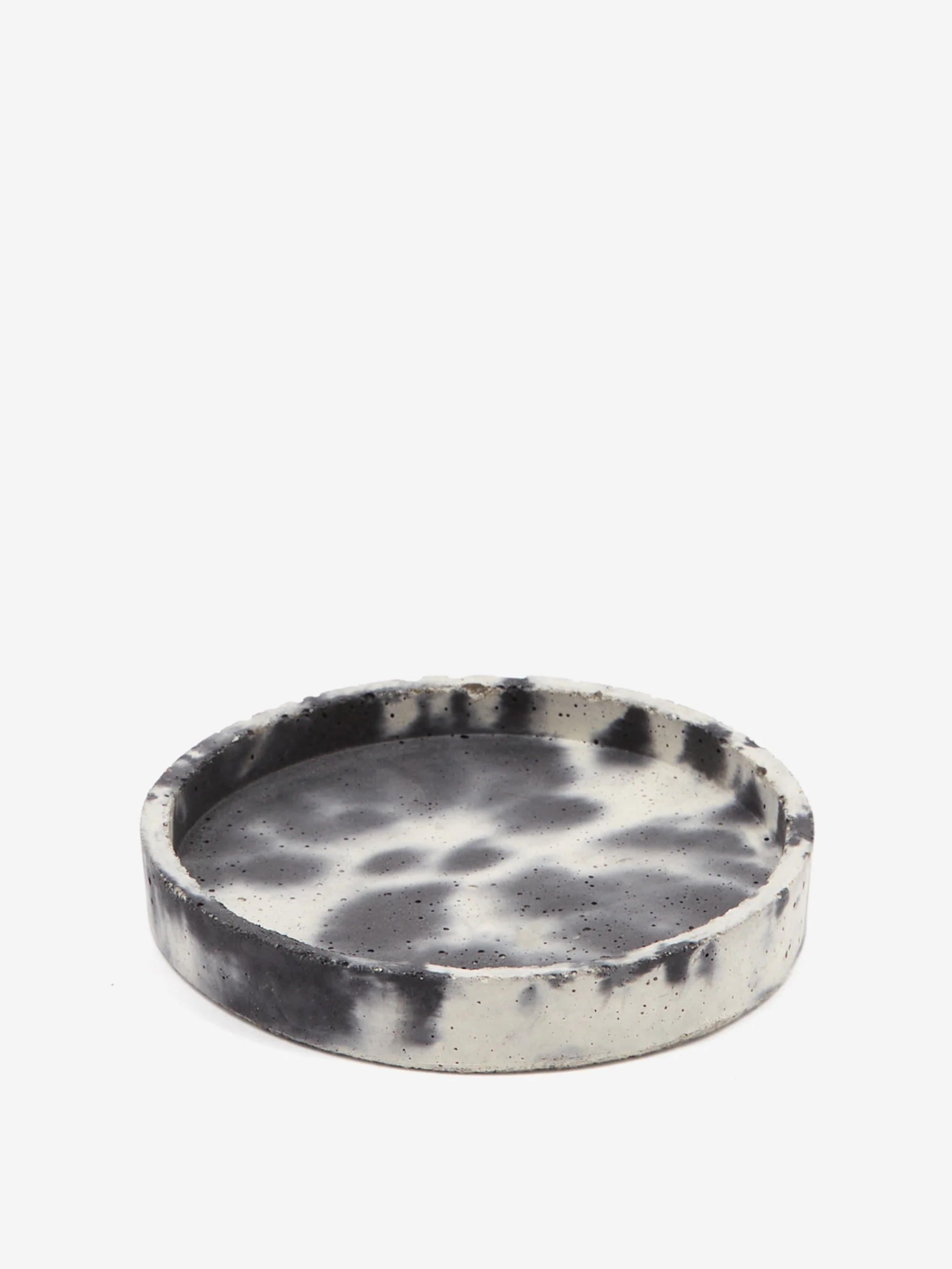 Smith & Goat 11cm Round Tray - Charcoal and White - Image 2
