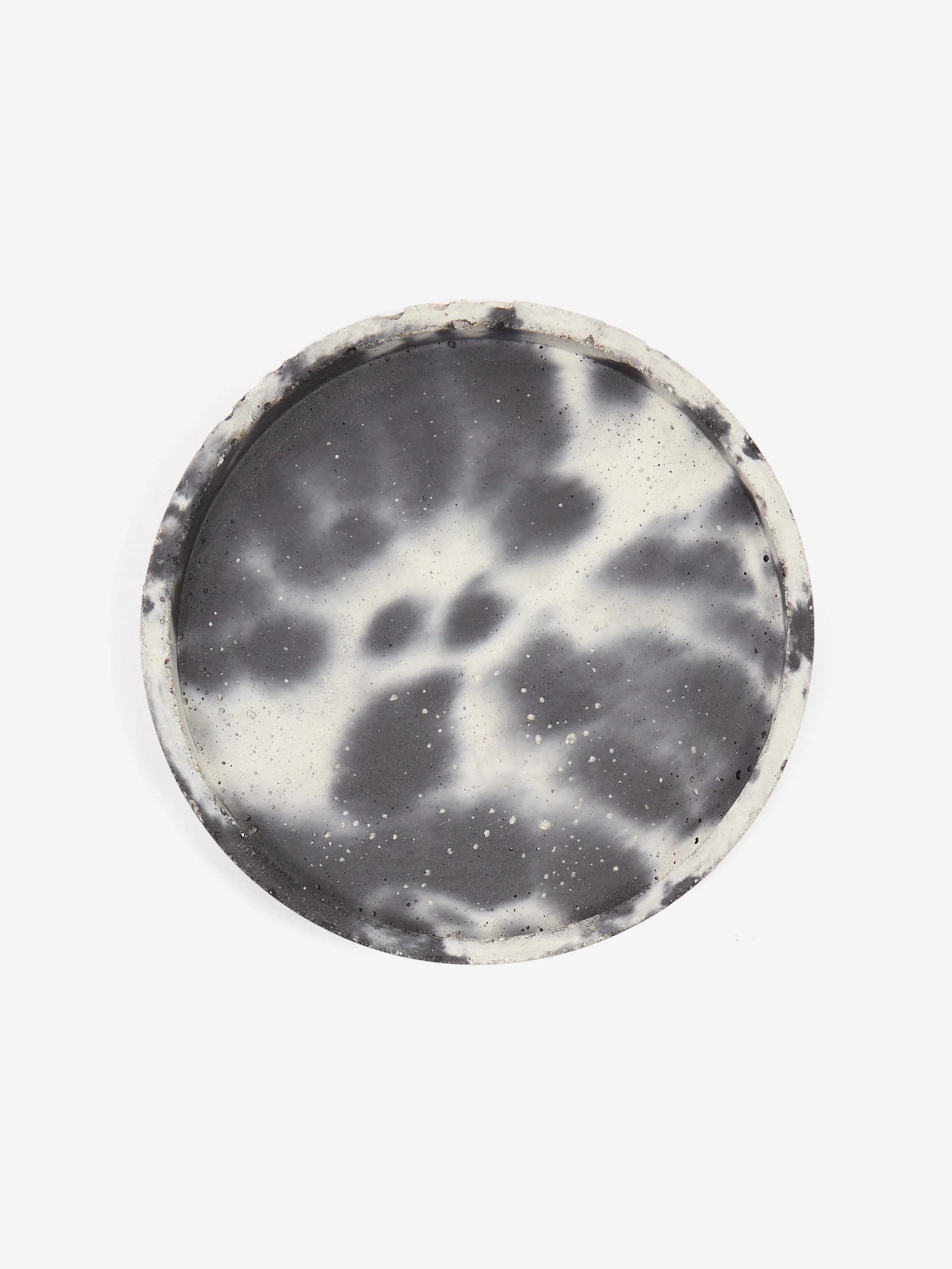Smith & Goat 11cm Round Tray - Charcoal and White - Image 3