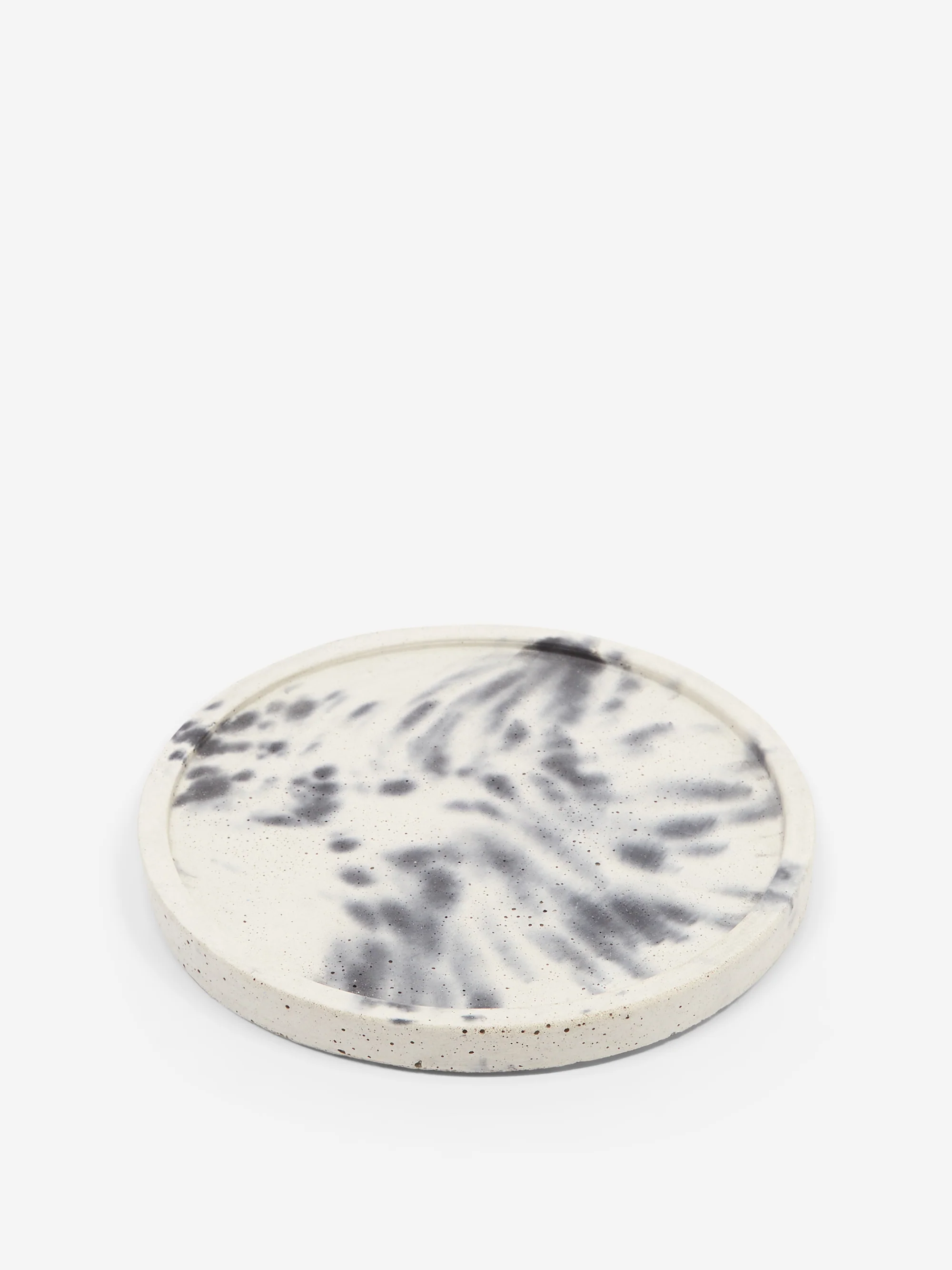 Smith & Goat 18cm Round Tray - Charcoal and White - Image 2