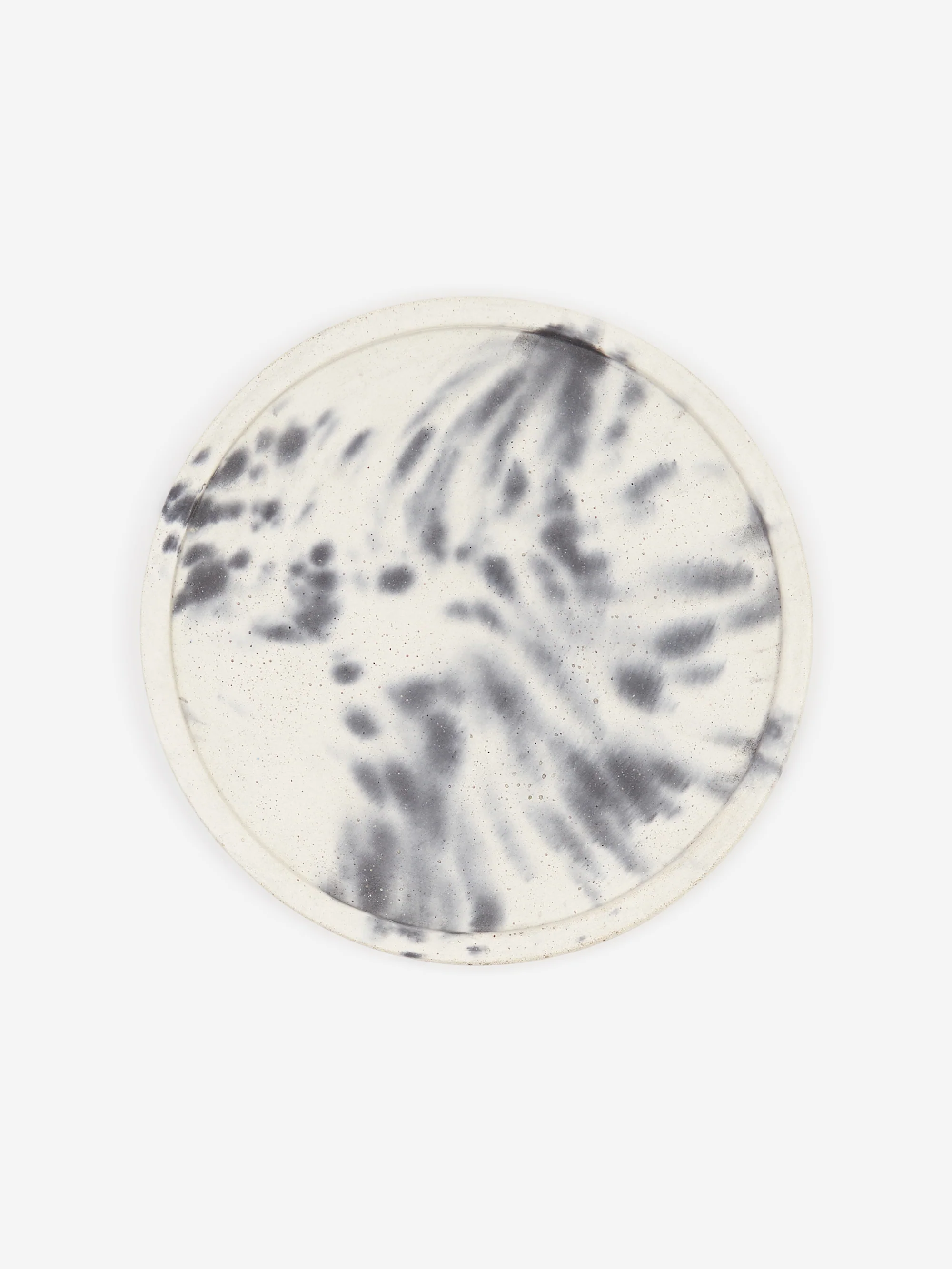 Smith & Goat 18cm Round Tray - Charcoal and White - Image 4