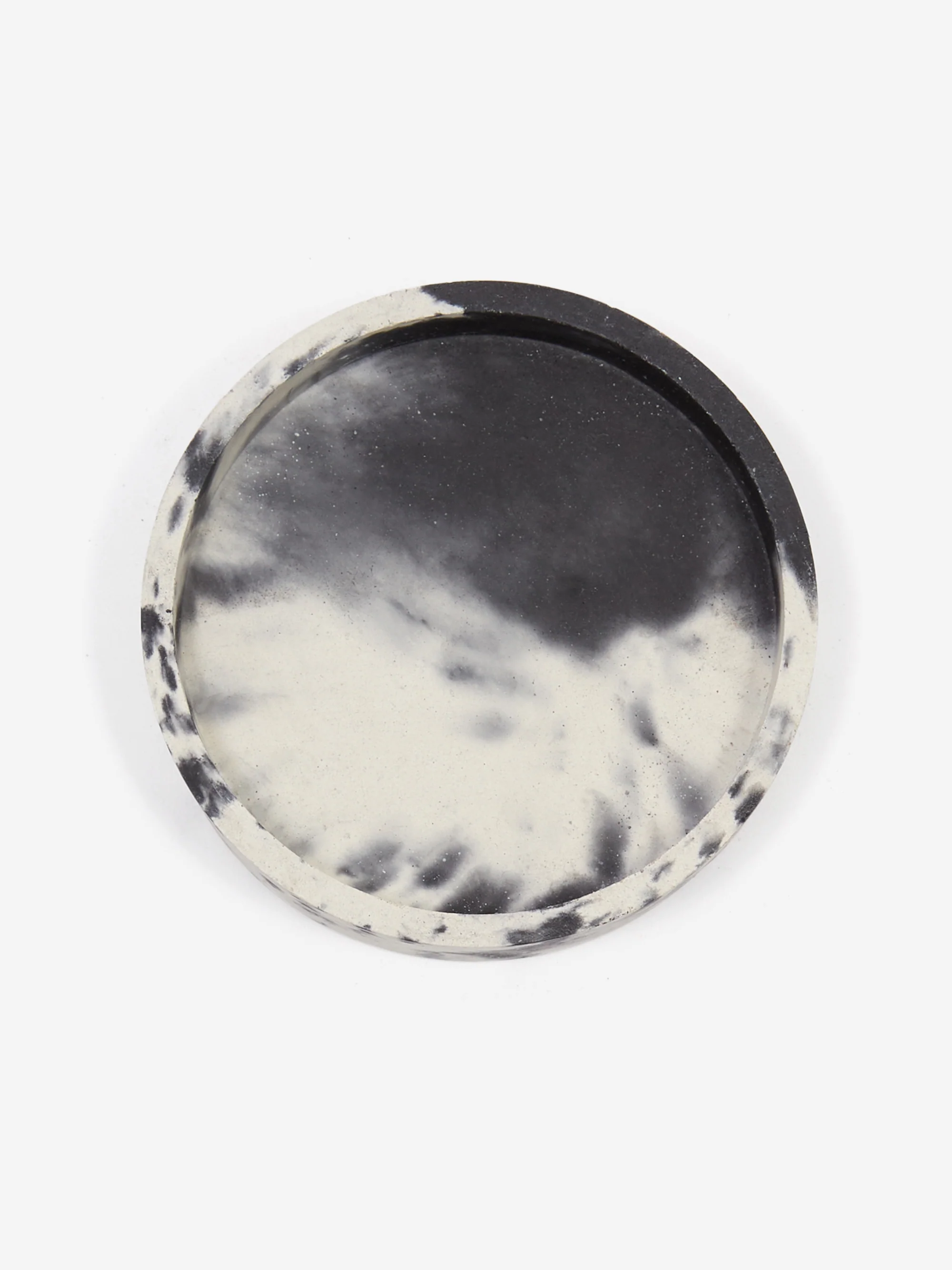 Smith & Goat 9cm Round Tray - Charcoal and White - Image 4