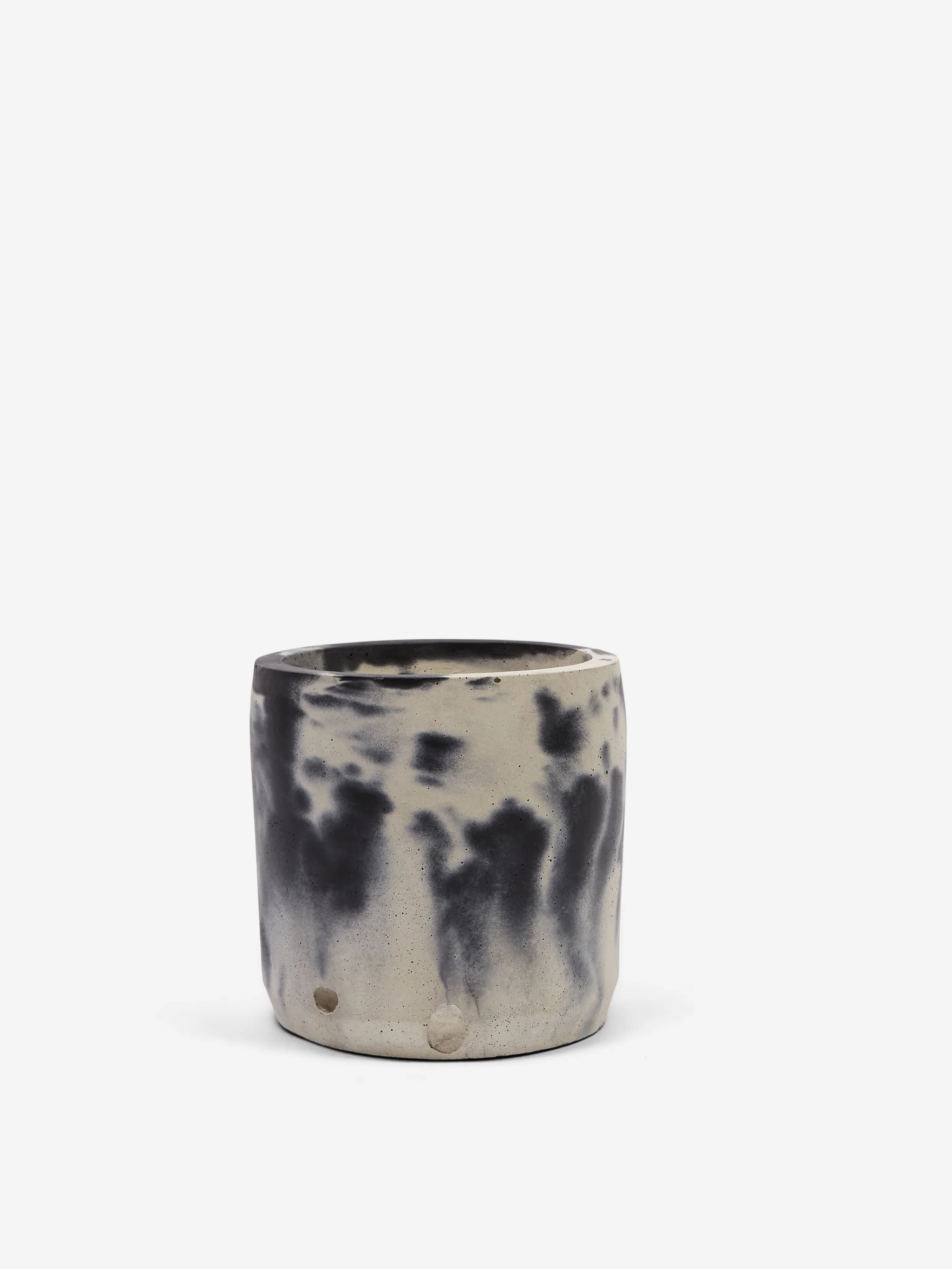 Smith & Goat Large Cylinder - Charcoal and White