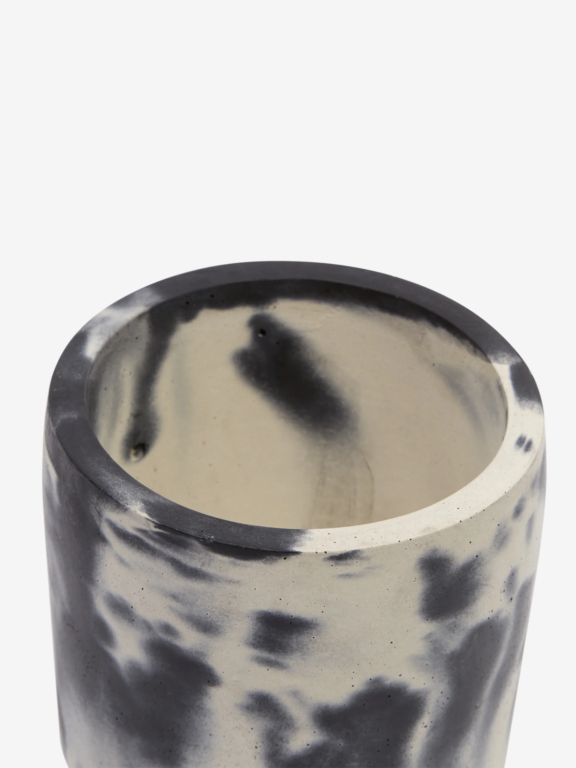 Smith & Goat Large Cylinder - Charcoal and White - Image 3