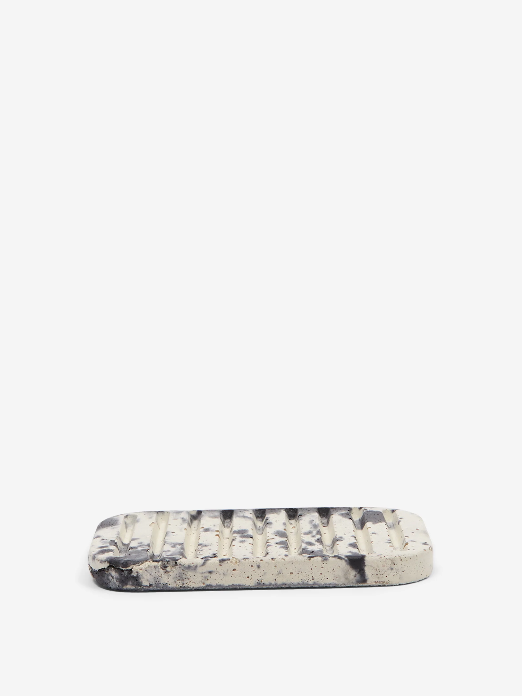 Smith & Goat Soap Dish - Charcoal and White