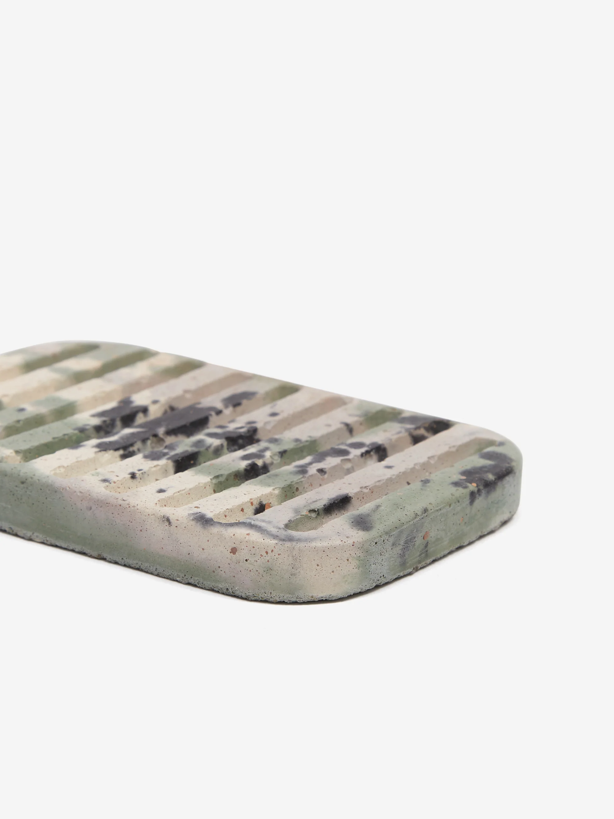 Smith & Goat Soap Dish - Green and Lilac - Image 4