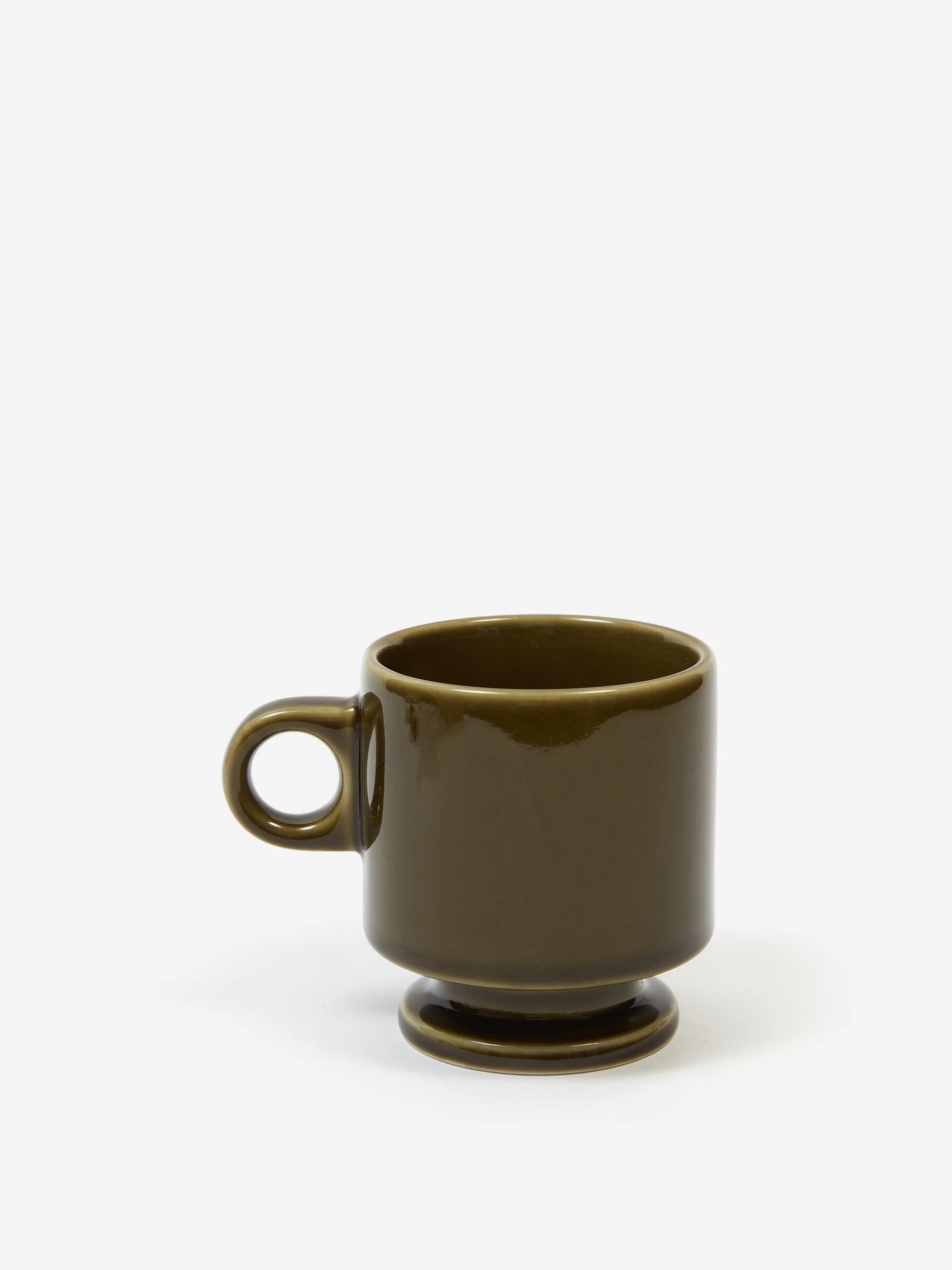 Smith Stacking Footed Mug - Green - Image 4