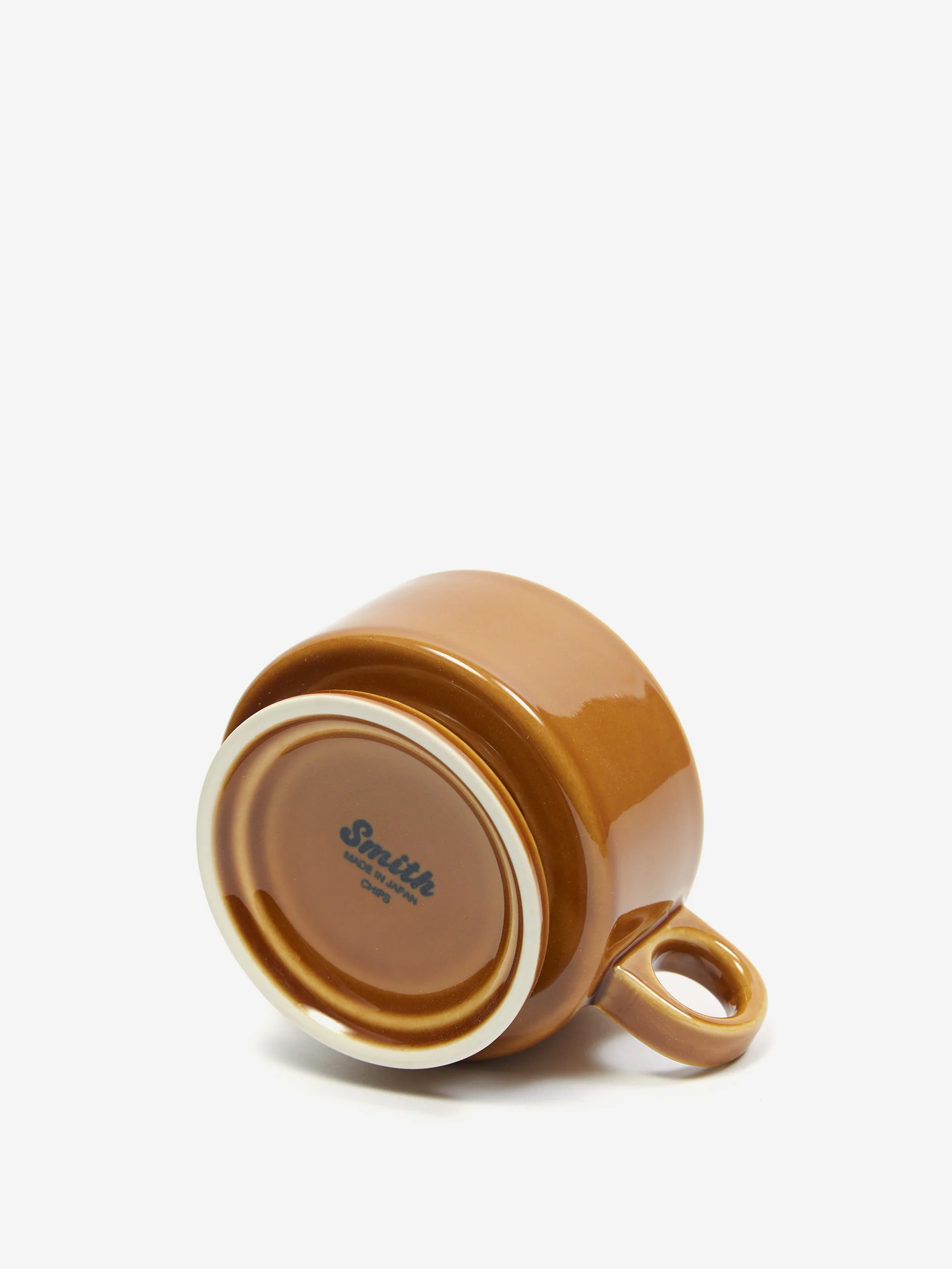 Smith Stacking Footed Soup Mug - Brown - Image 3