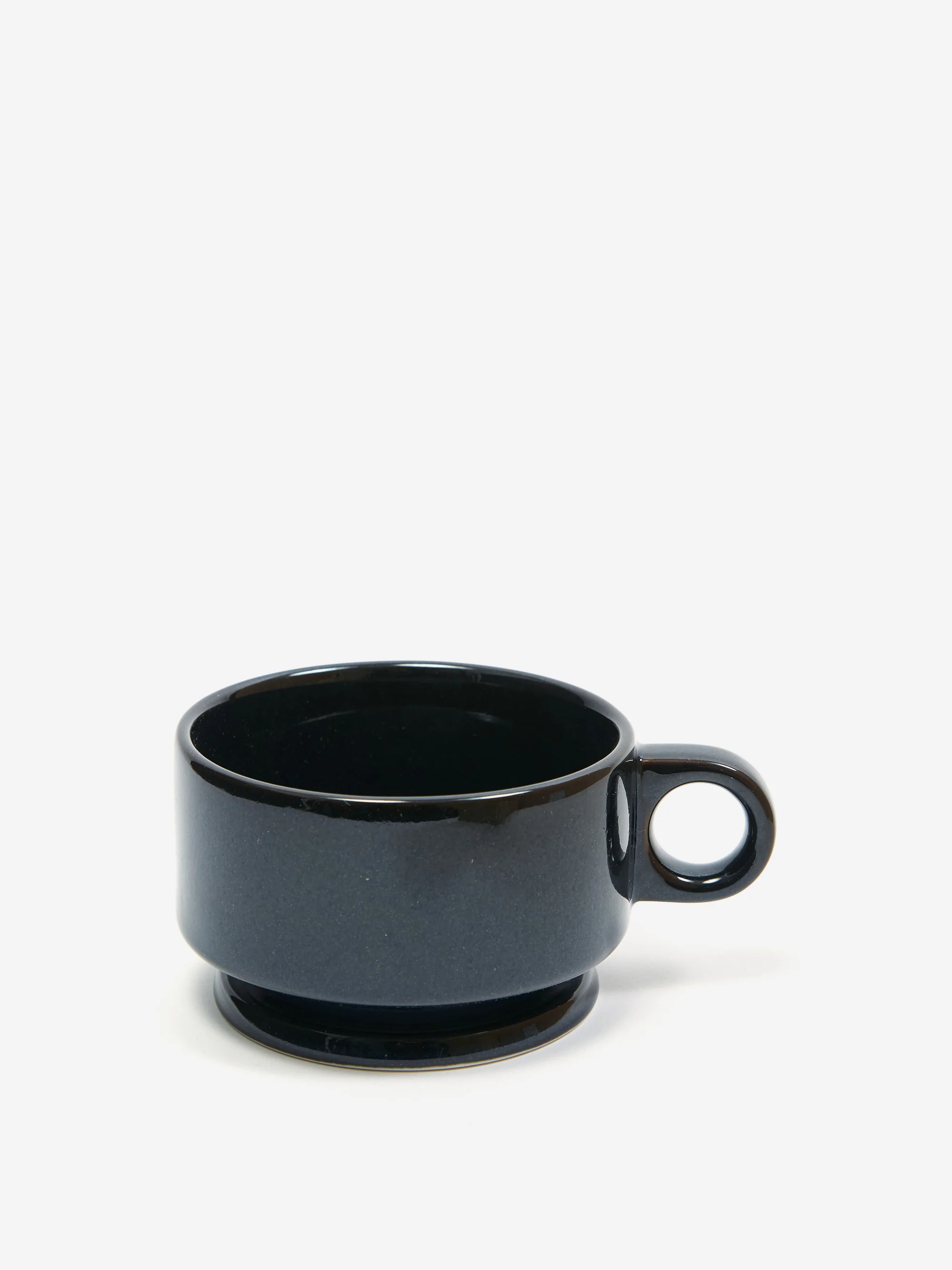 Smith Stacking Footed Soup Mug - Navy