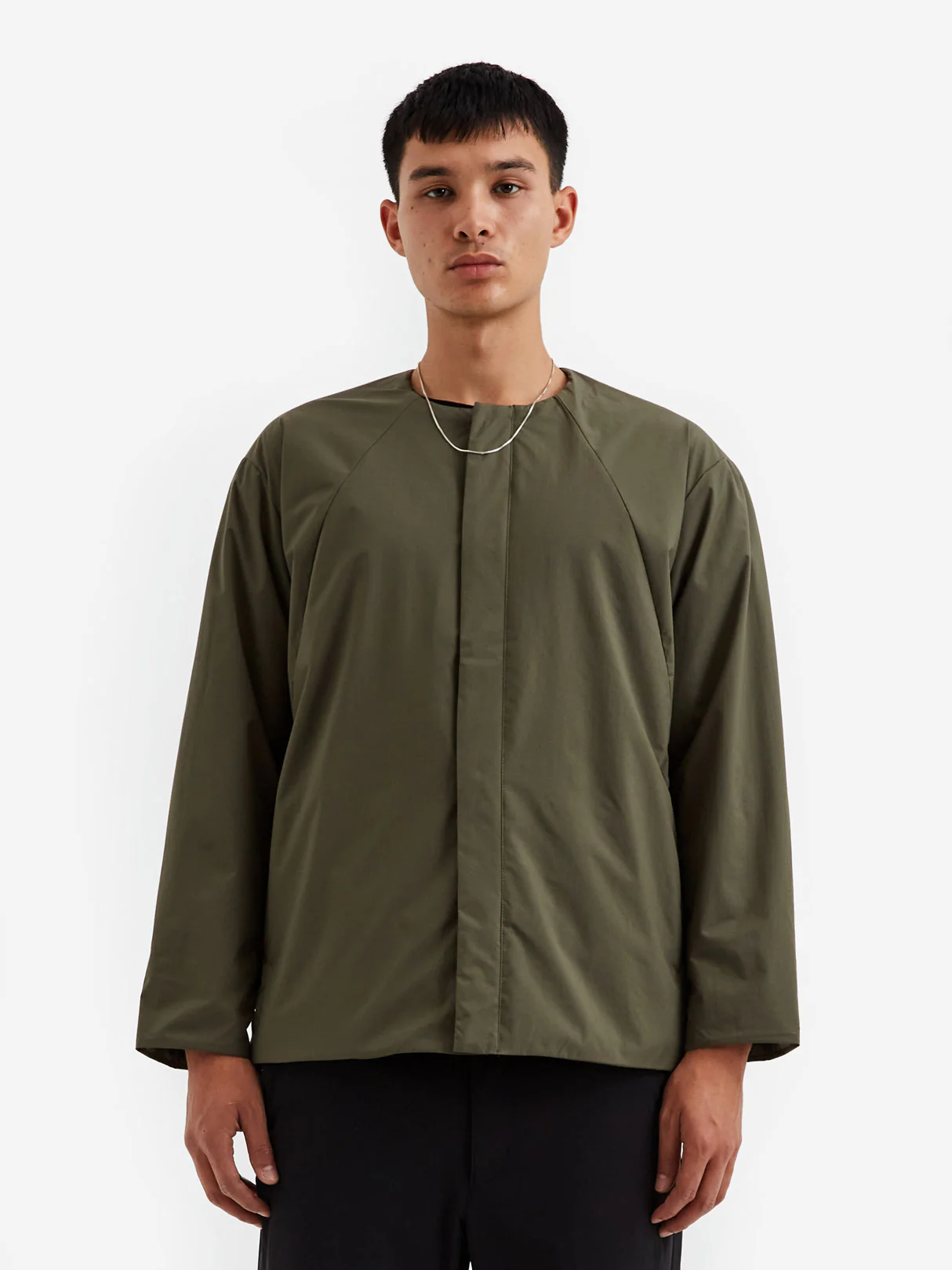 Snow Peak 2L Octa Cardigan - Olive - Image 4