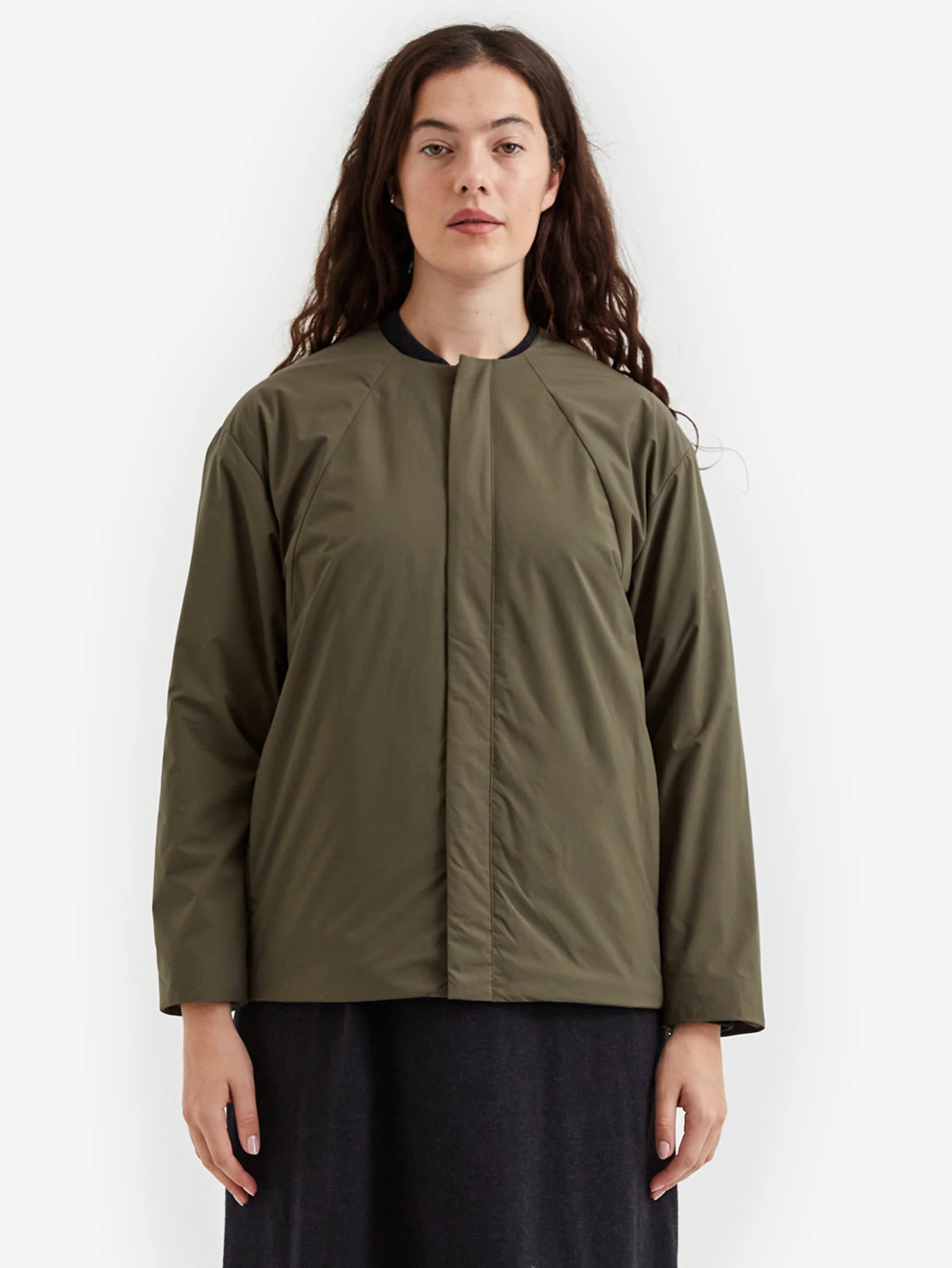 Snow Peak 2L Octa Cardigan W - Olive - Image 4