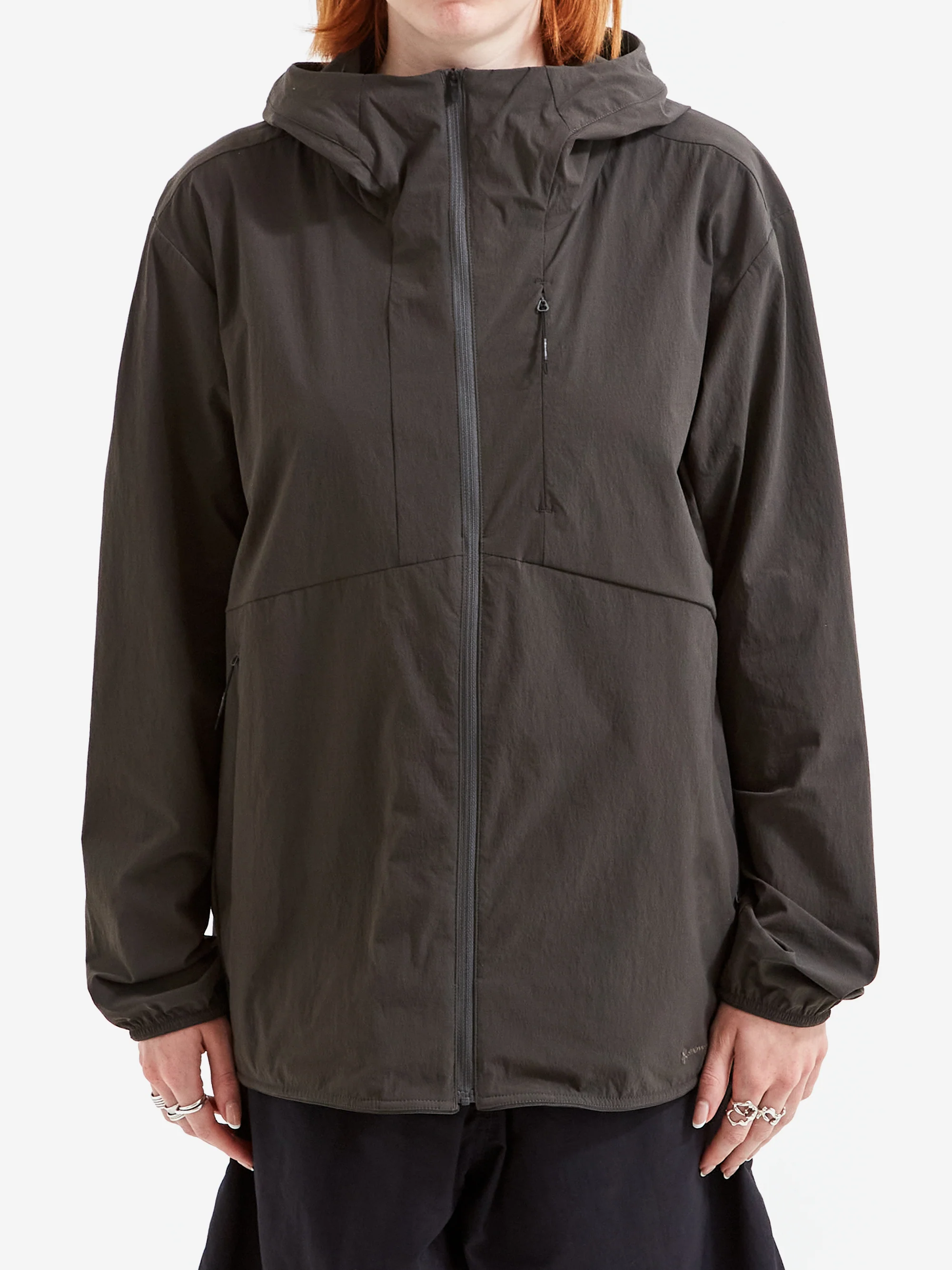 Snow Peak Active Comfort Zip-Up Parka - Dark Olive - Image 2