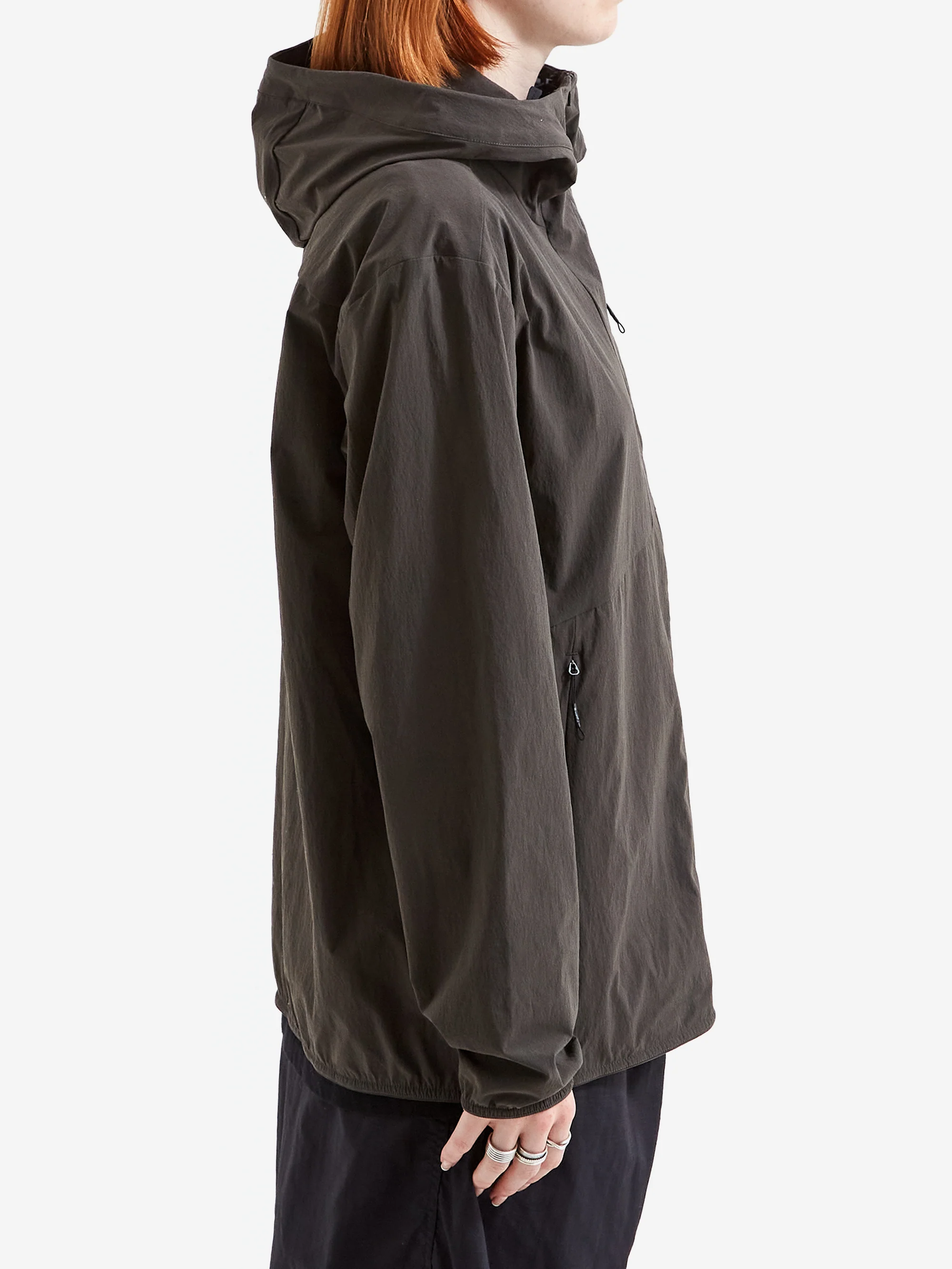 Snow Peak Active Comfort Zip-Up Parka - Dark Olive - Image 3