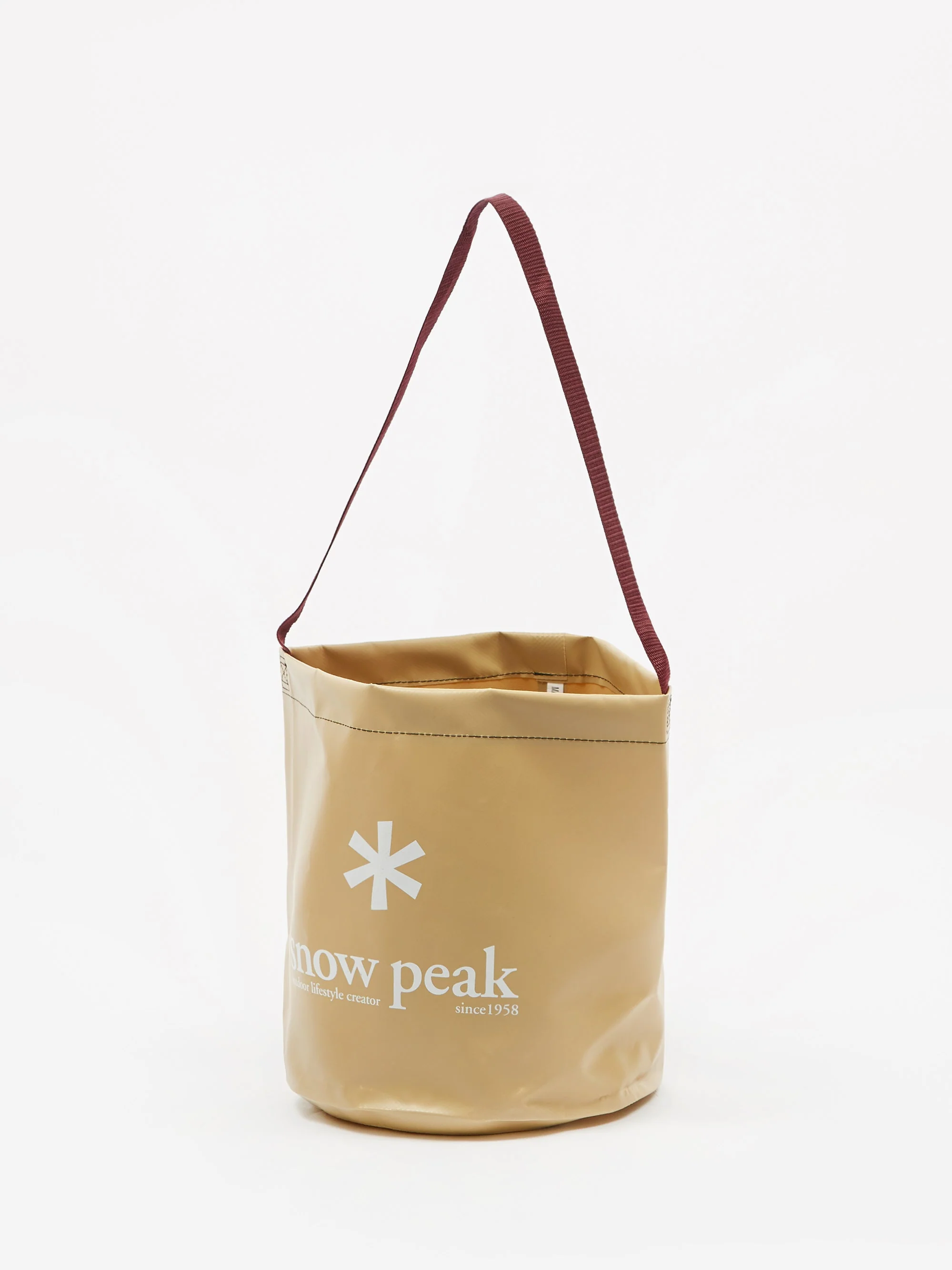 Snow Peak Camping Bucket - Brown - Image 2