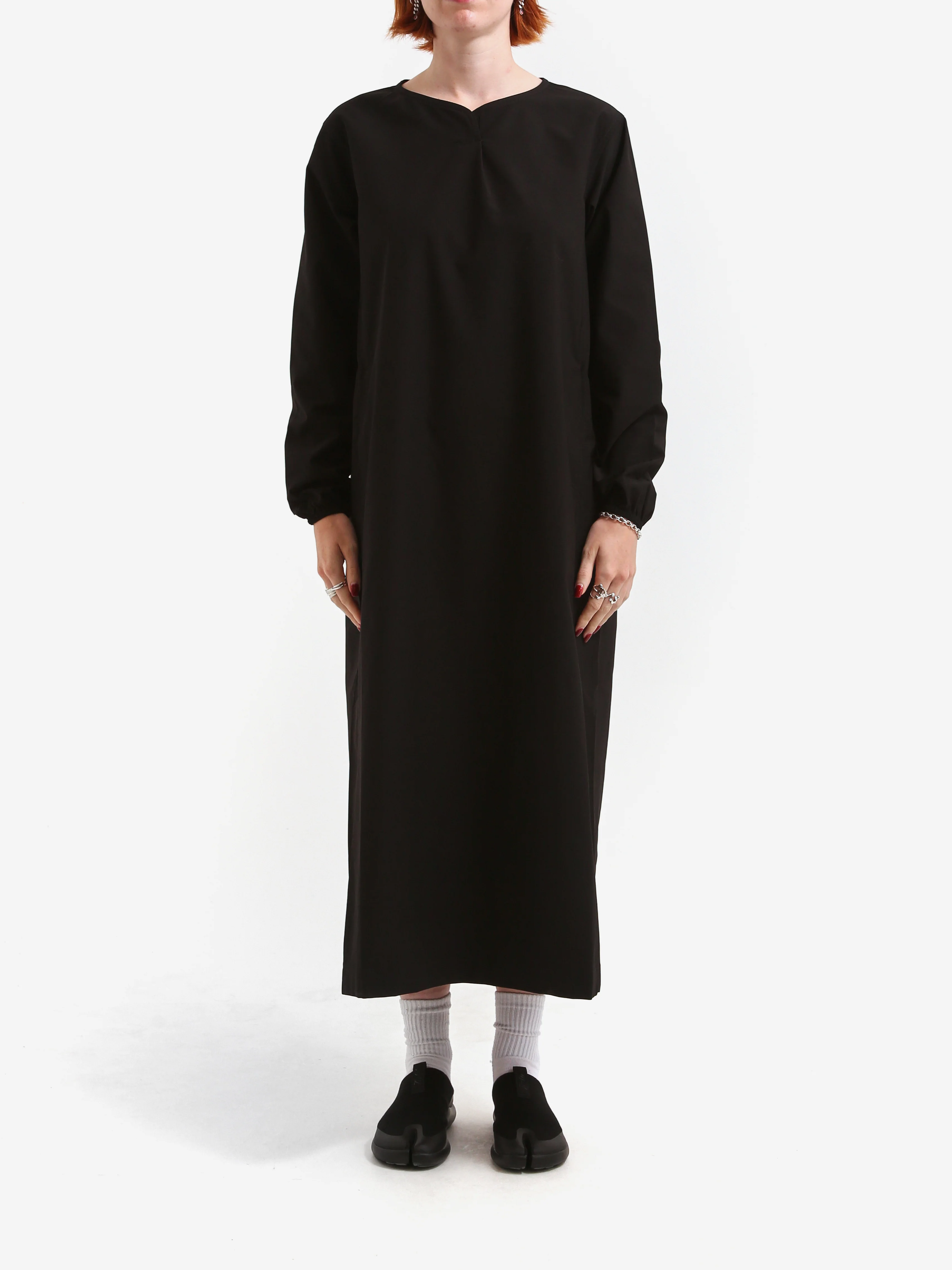 Snow Peak Double Weave Dress - Black