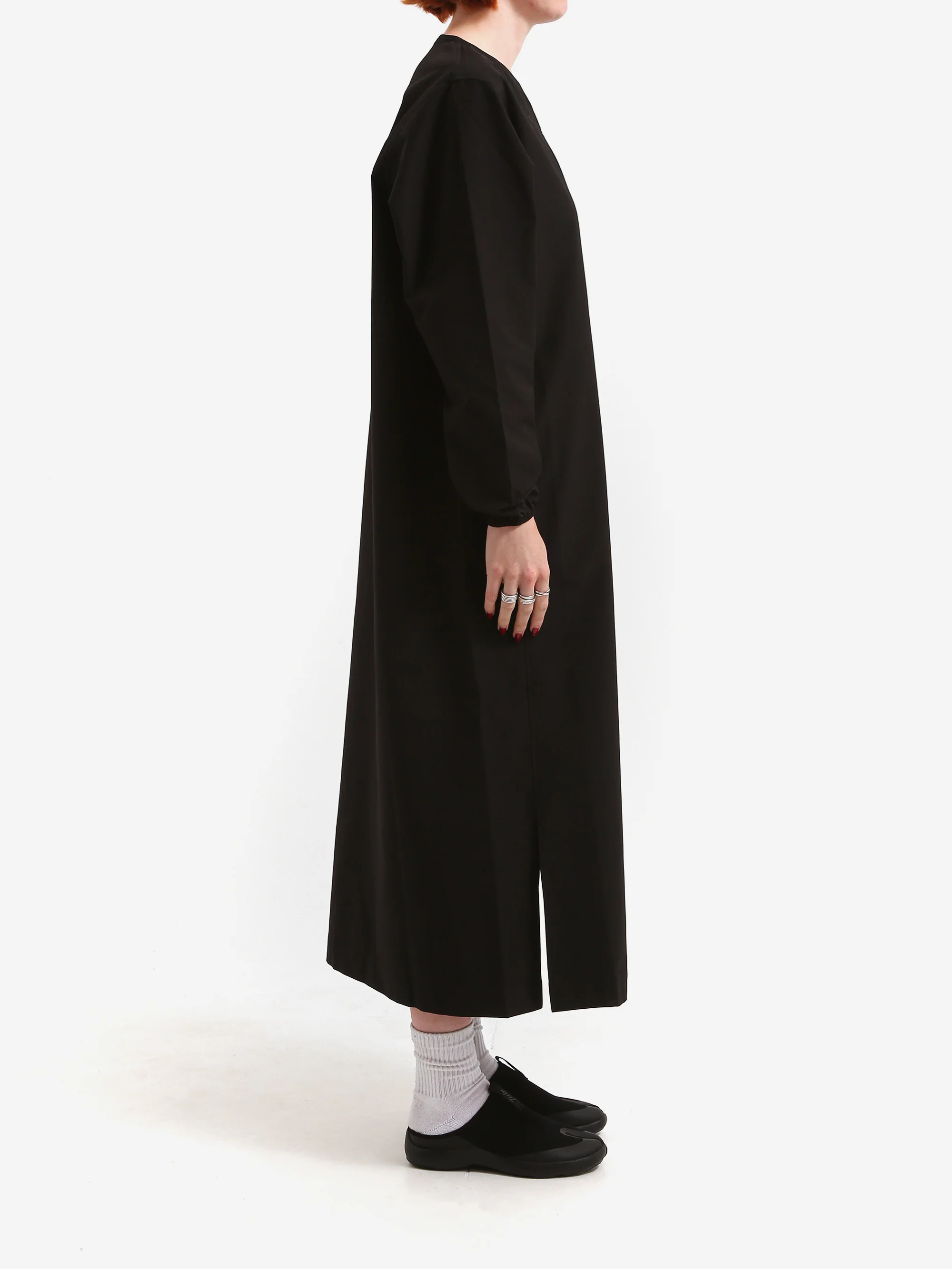 Snow Peak Double Weave Dress - Black - Image 2