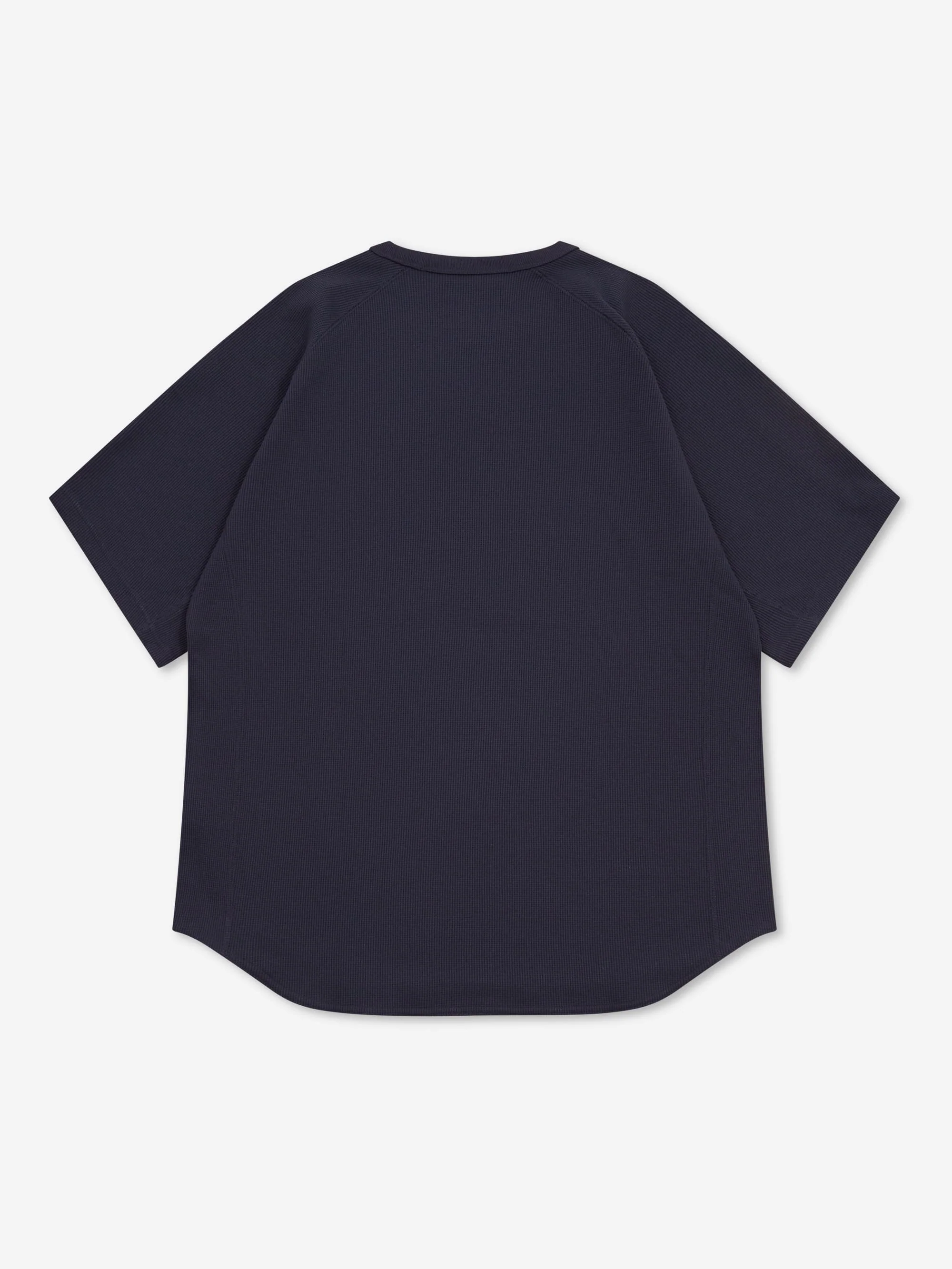 Snow Peak Dry Waffle T-Shirt - Dark Navy - Image 5