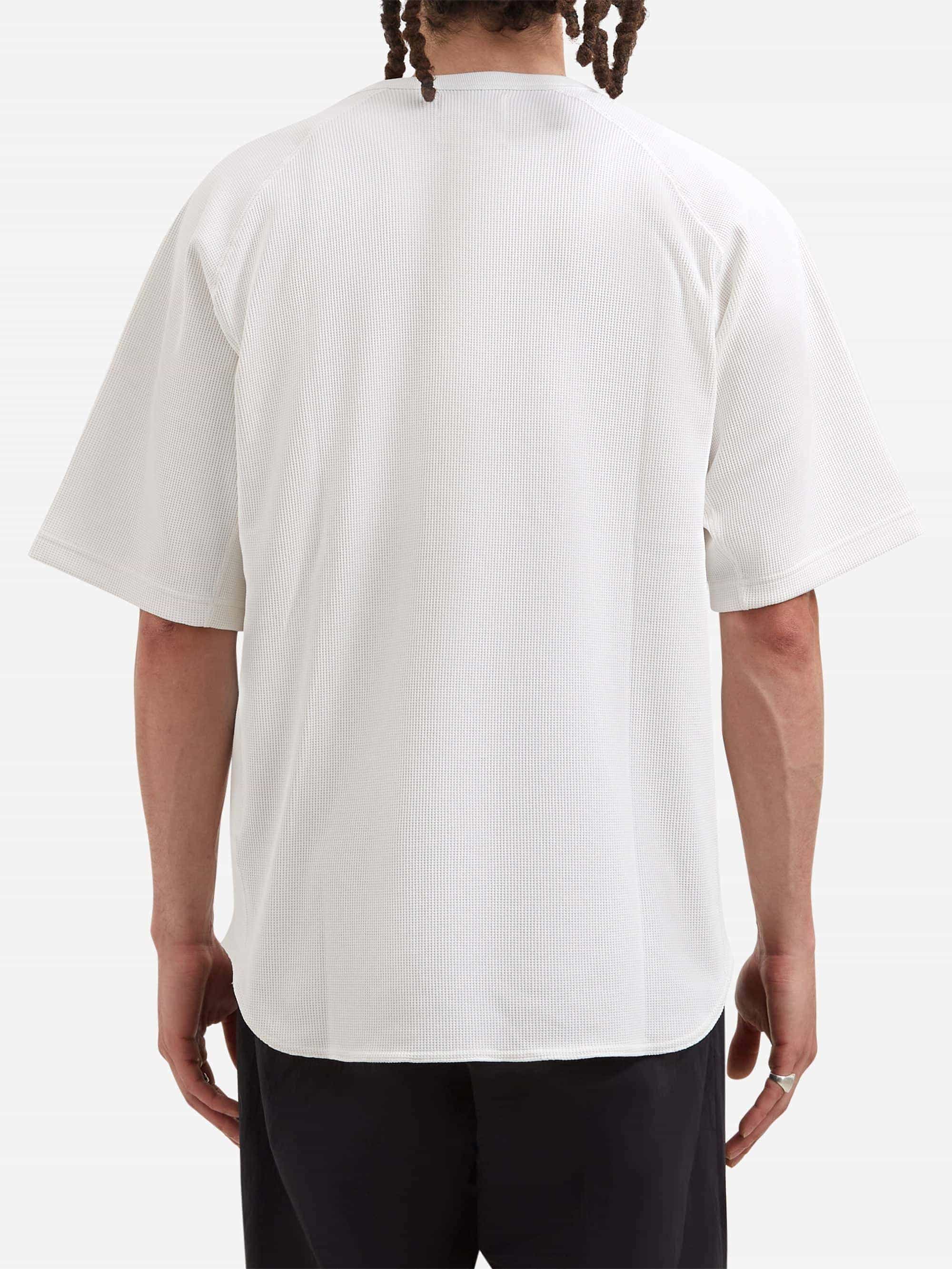 Snow Peak Dry Waffle T-Shirt - Off White - Image 4