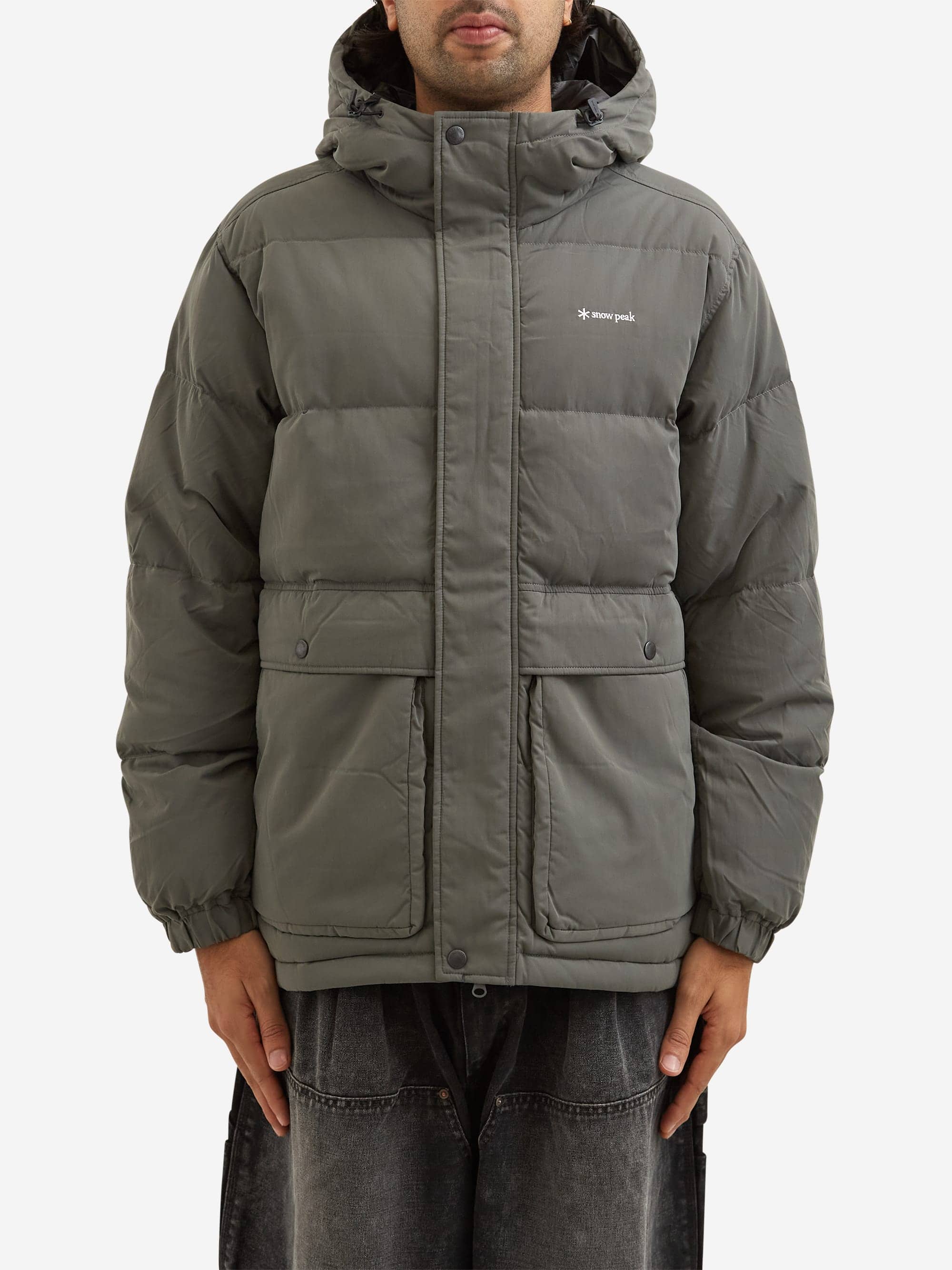 Snow Peak Everyday Down Parka - Charcoal - Image 3