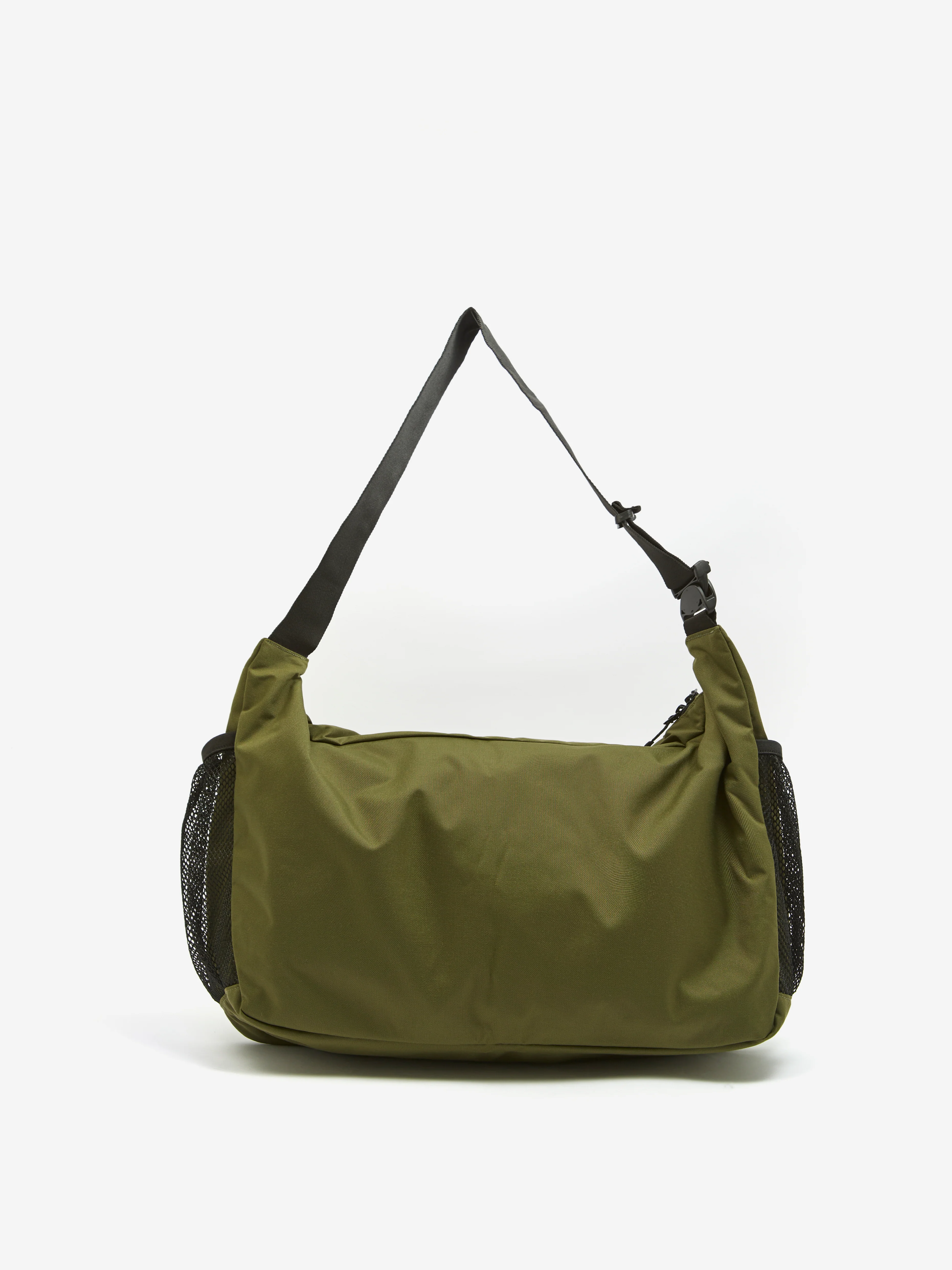Snow Peak Everyday Use Middle Shoulder Bag - Olive - Image 4